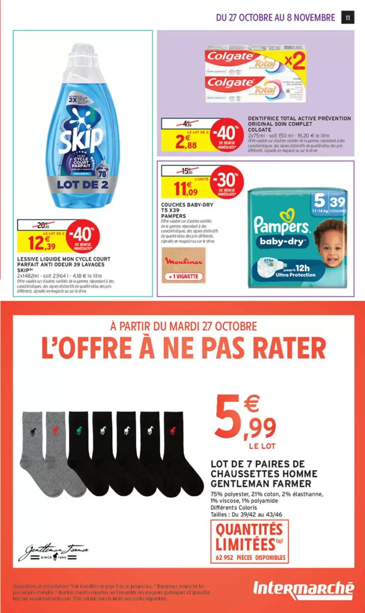 Prospectus promotionnel Intermarché valable à partir du 27/10/2026 - Page 11.