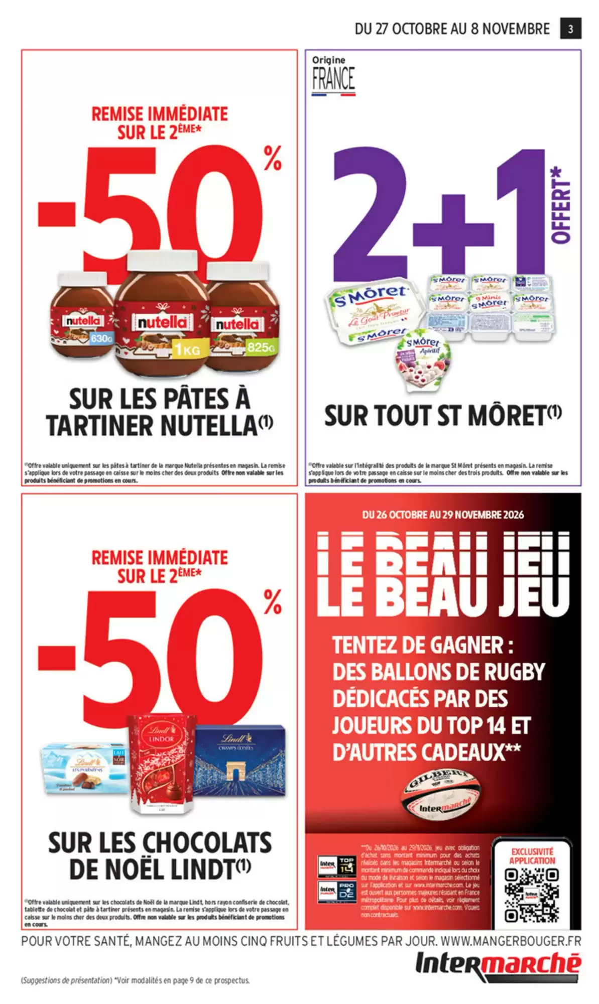 Prospectus promotionnel Intermarché valable à partir du 27/10/2026 - Page 3.