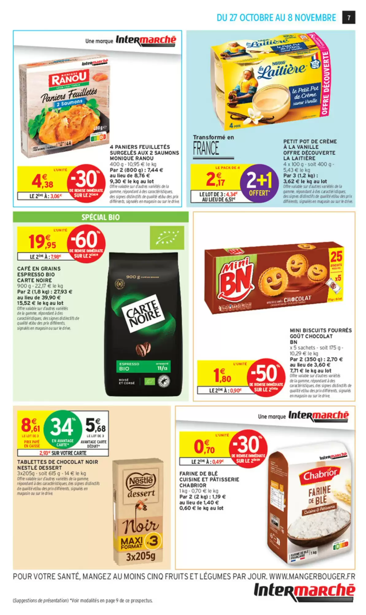 Prospectus promotionnel Intermarché valable à partir du 27/10/2026 - Page 7.