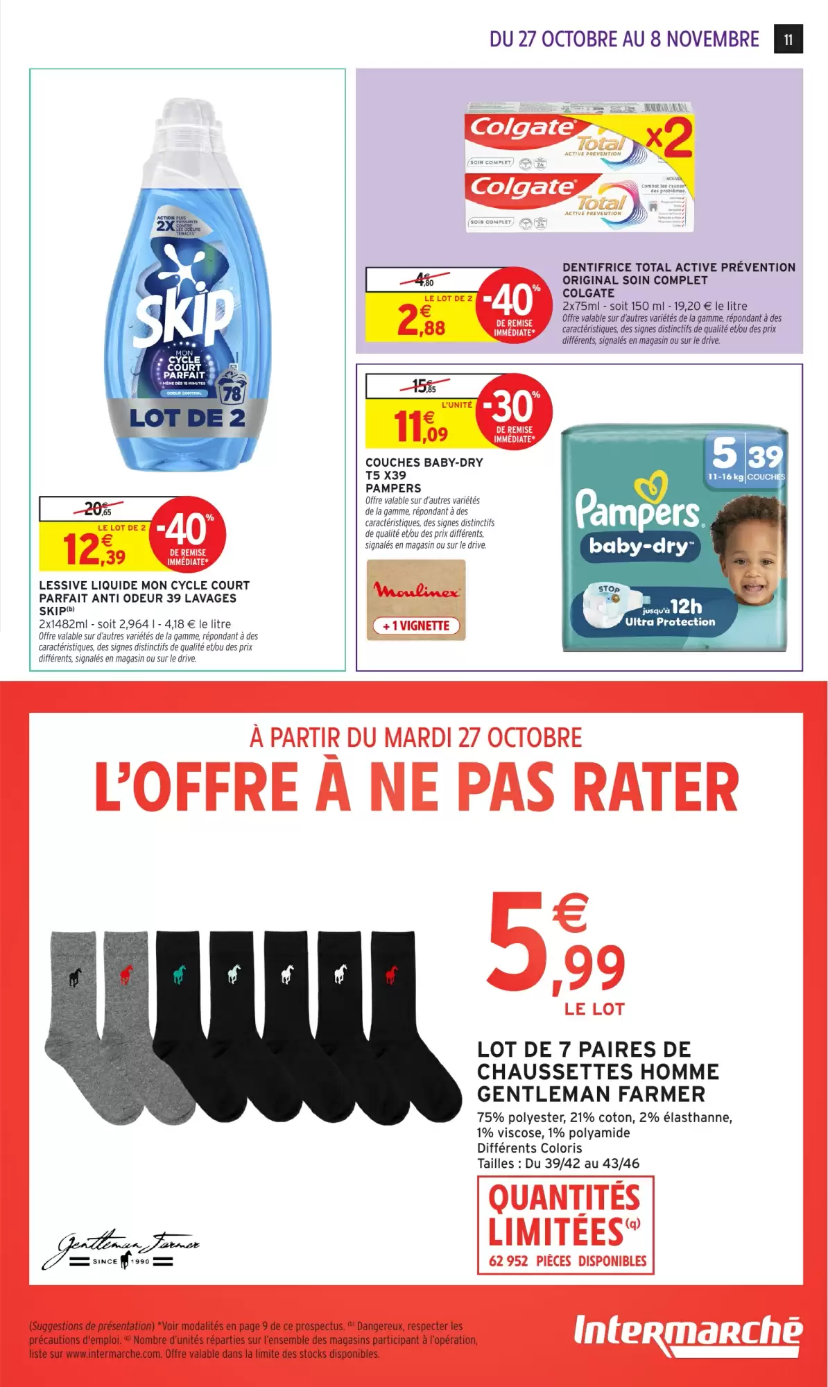 Prospectus promotionnel Intermarché valable à partir du 27/10/2026 - Page 11.