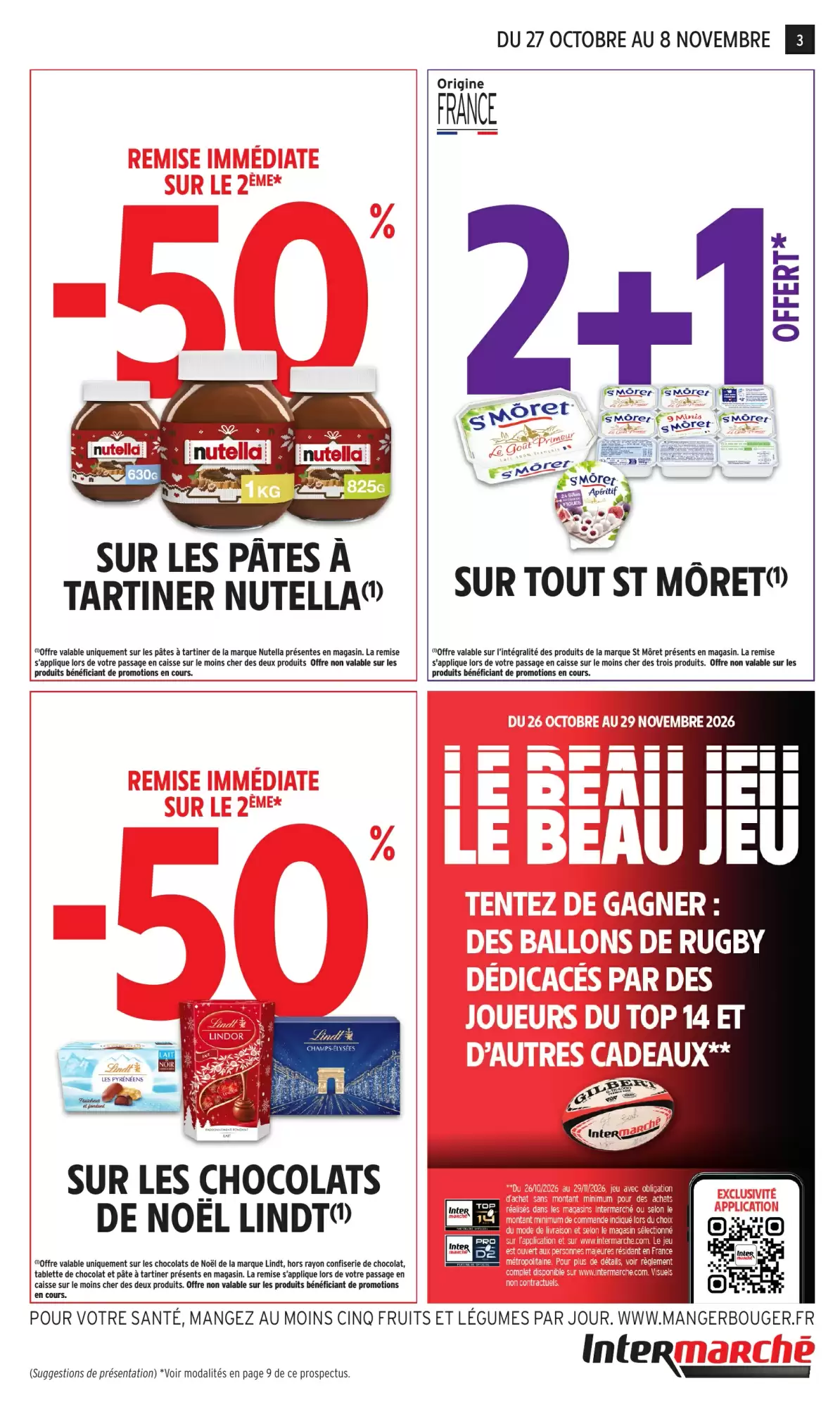 Prospectus promotionnel Intermarché valable à partir du 27/10/2026 - Page 3.