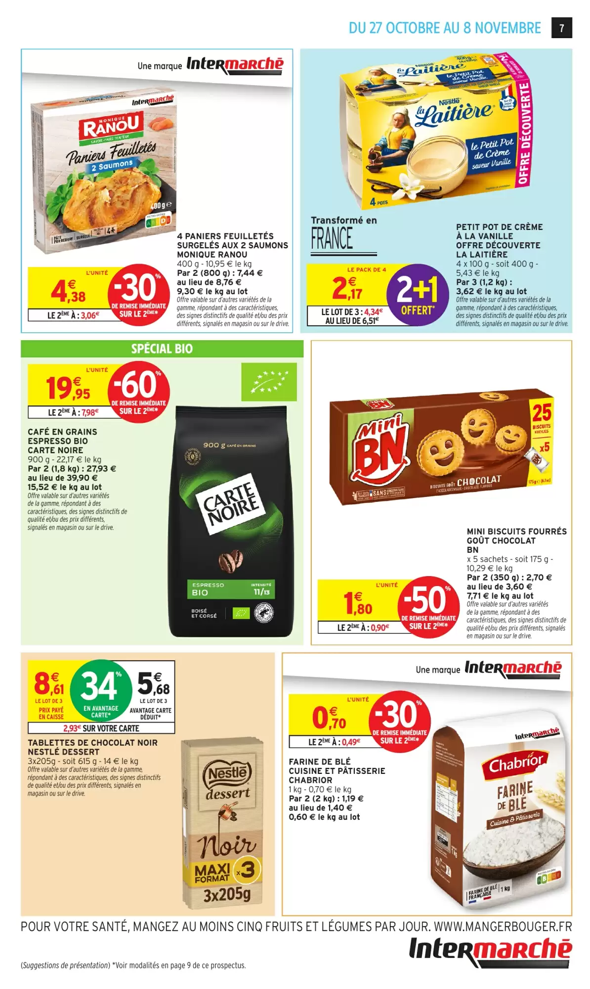 Prospectus promotionnel Intermarché valable à partir du 27/10/2026 - Page 7.