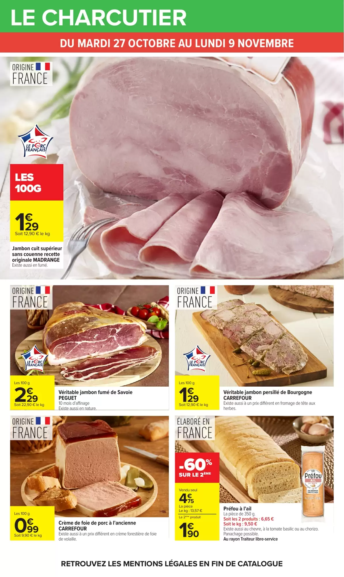 Prospectus promotionnel Carrefour valable à partir du 27/10/2026 - Page 23.