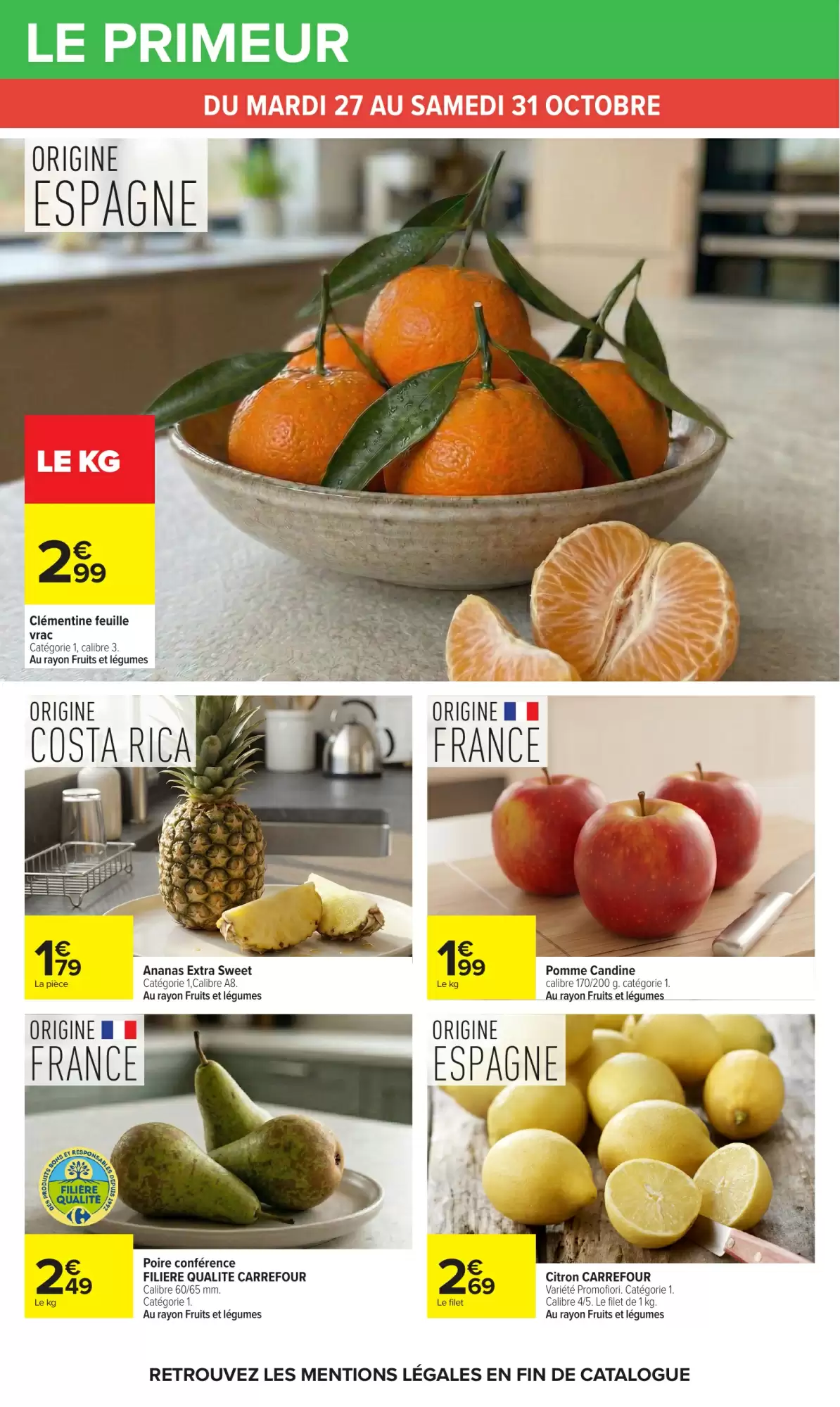 Prospectus promotionnel Carrefour valable à partir du 27/10/2026 - Page 27.