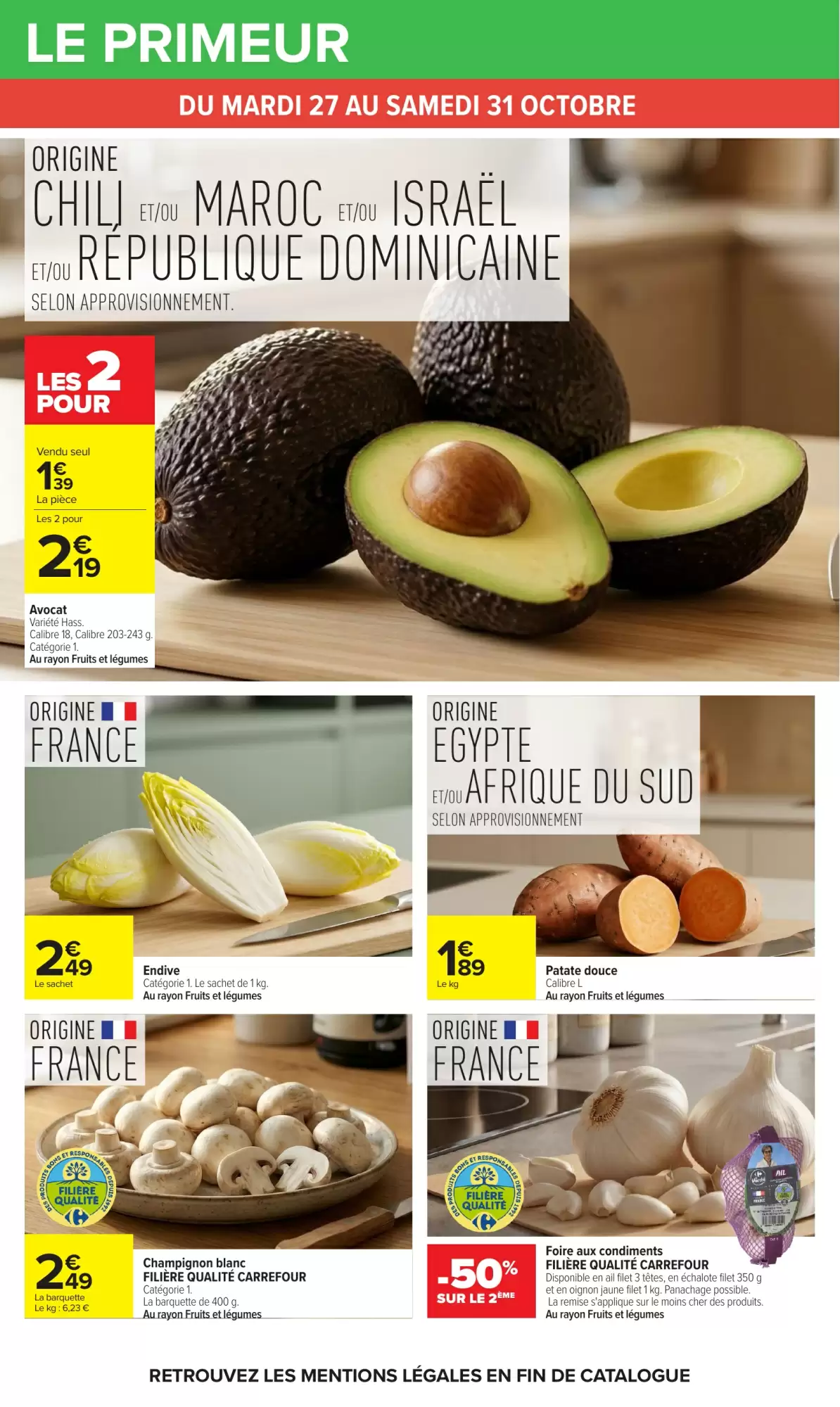 Prospectus promotionnel Carrefour valable à partir du 27/10/2026 - Page 28.