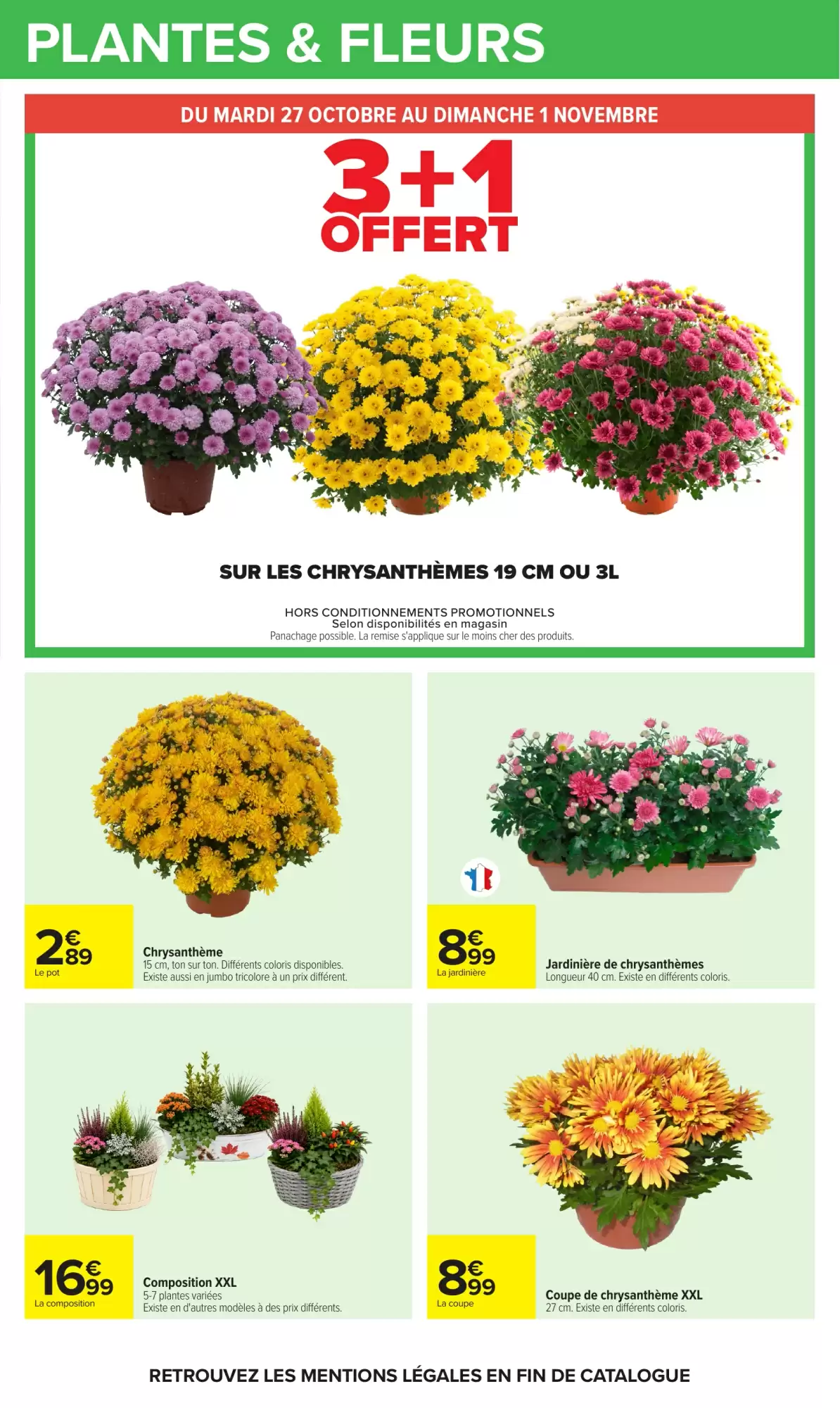 Prospectus promotionnel Carrefour valable à partir du 27/10/2026 - Page 31.