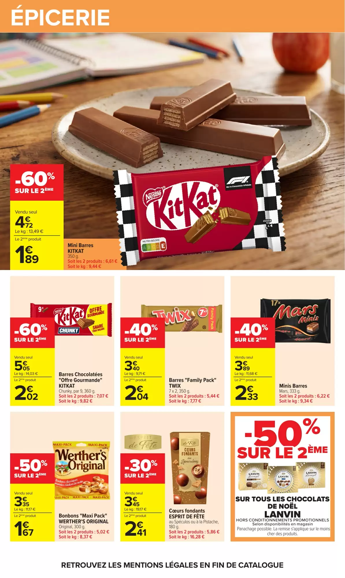 Prospectus promotionnel Carrefour valable à partir du 27/10/2026 - Page 44.