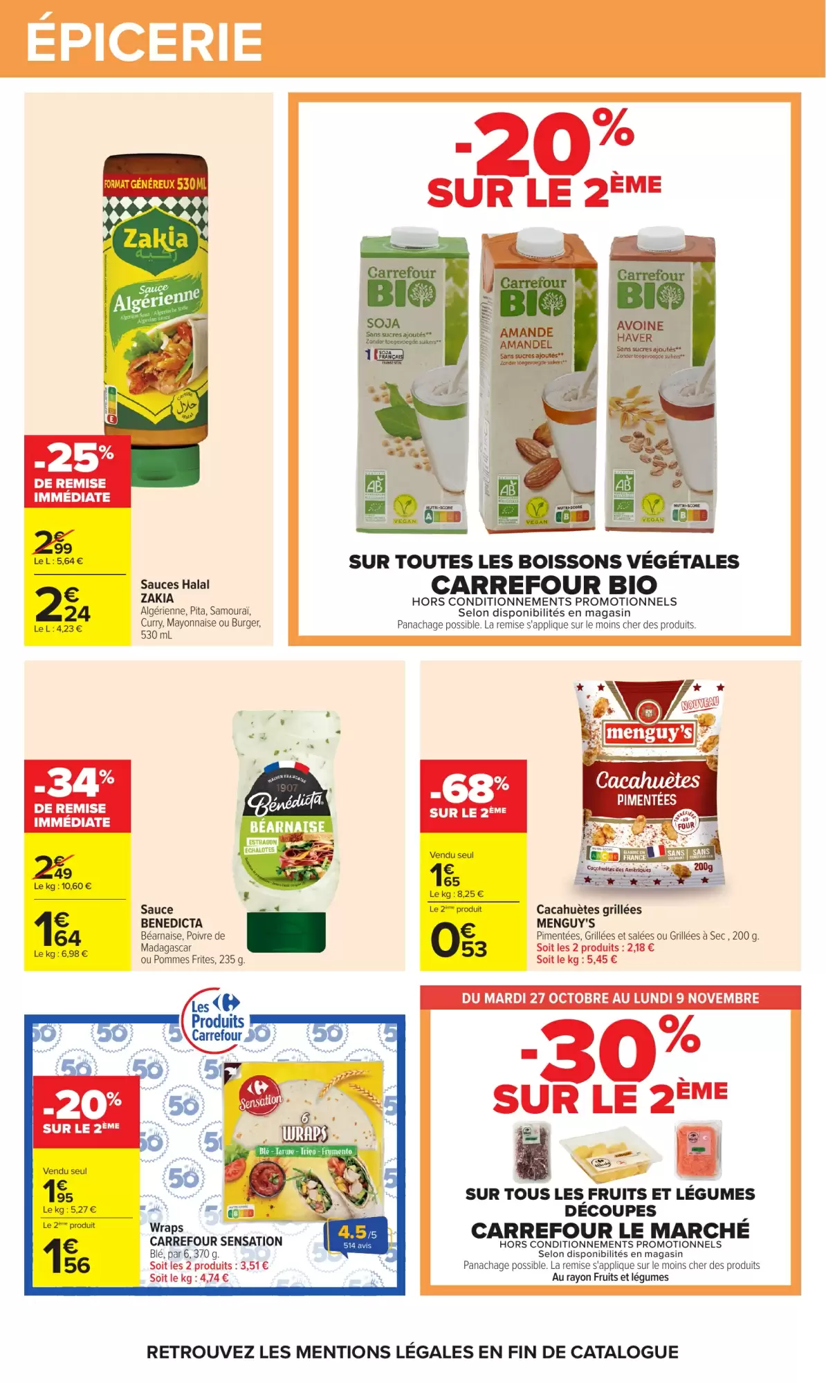 Prospectus promotionnel Carrefour valable à partir du 27/10/2026 - Page 50.