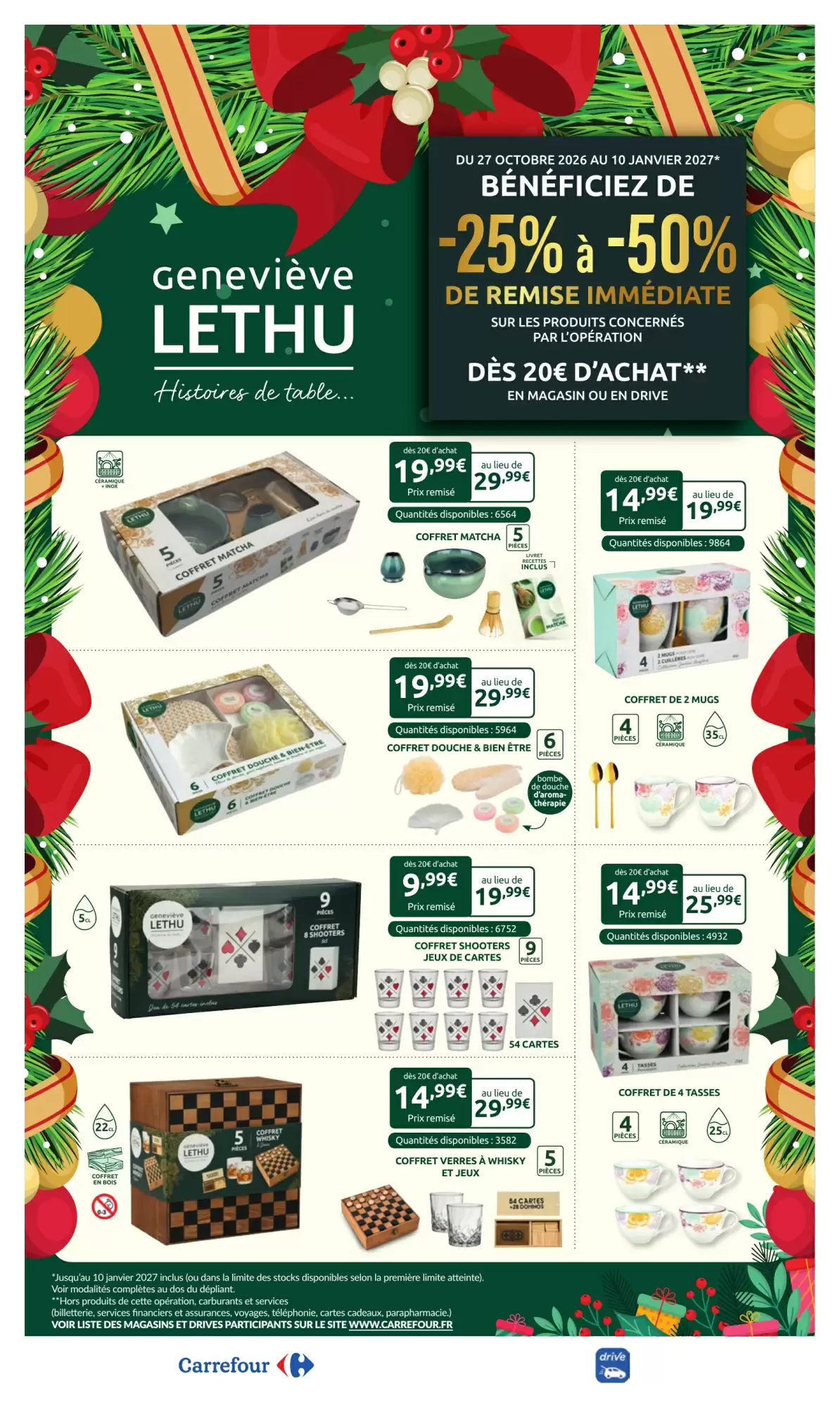 Prospectus promotionnel Carrefour valable à partir du 27/10/2026 - Page 6.