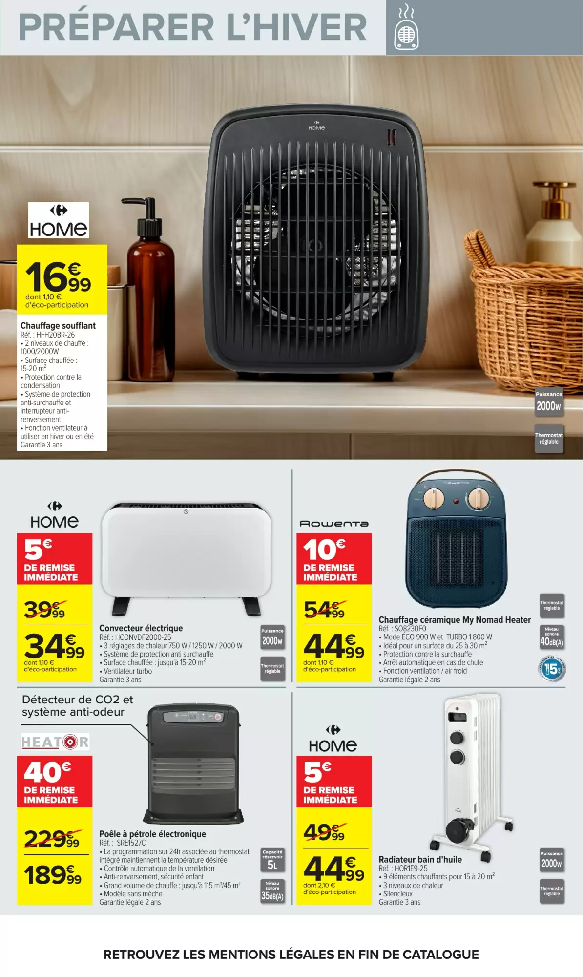 Prospectus promotionnel Carrefour valable à partir du 27/10/2026 - Page 61.