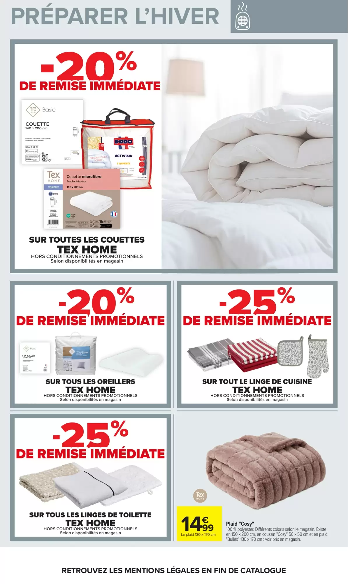Prospectus promotionnel Carrefour valable à partir du 27/10/2026 - Page 63.
