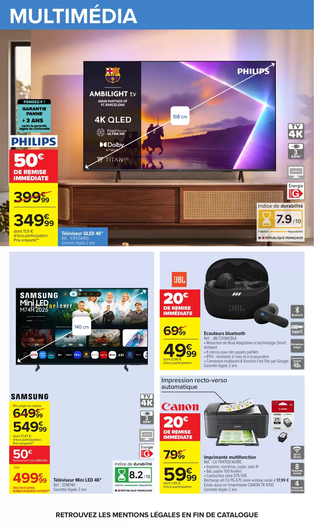 Prospectus promotionnel Carrefour valable à partir du 27/10/2026 - Page 71.