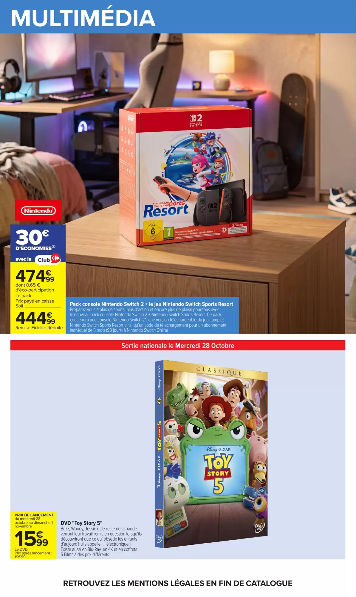Prospectus promotionnel Carrefour valable à partir du 27/10/2026 - Page 73.
