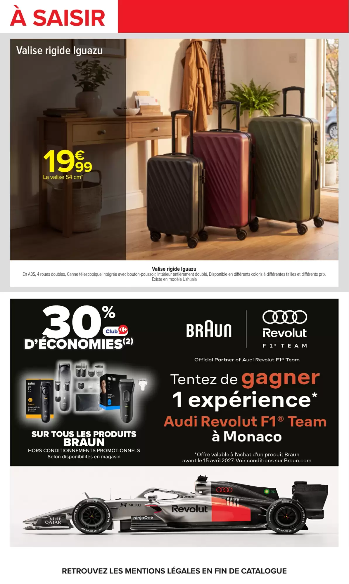 Prospectus promotionnel Carrefour valable à partir du 27/10/2026 - Page 74.