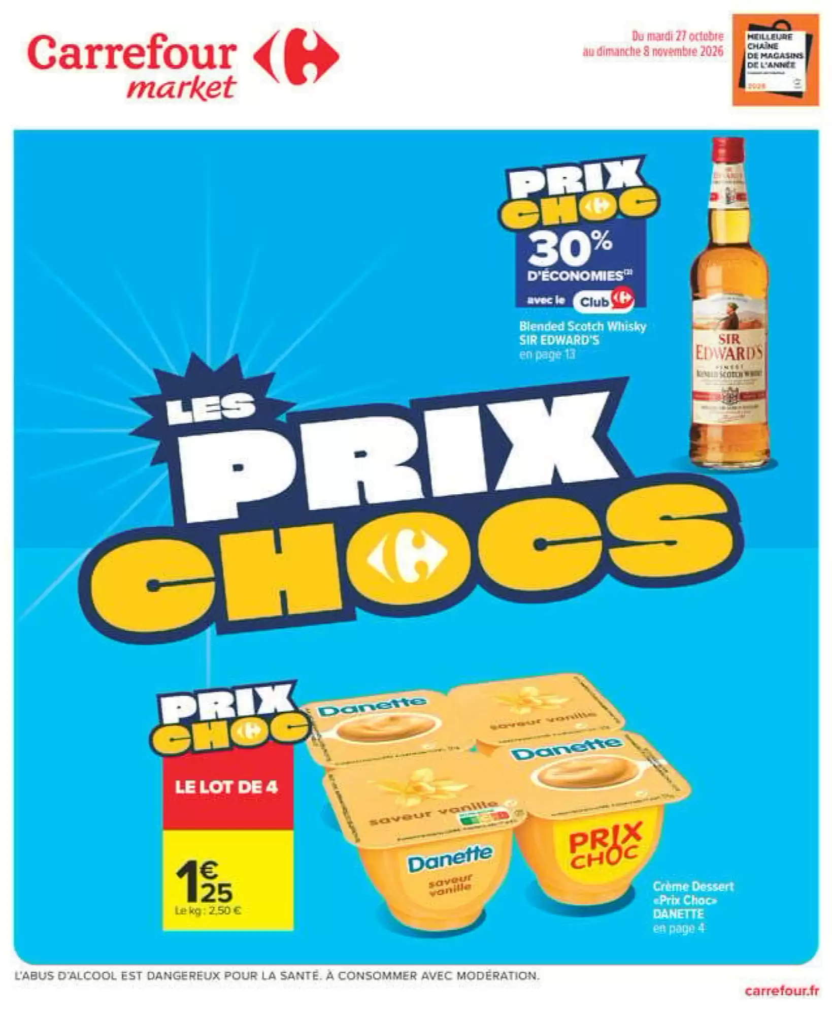 Prospectus promotionnel Carrefour Market valable à partir du 27/10/2026 - Page 1.