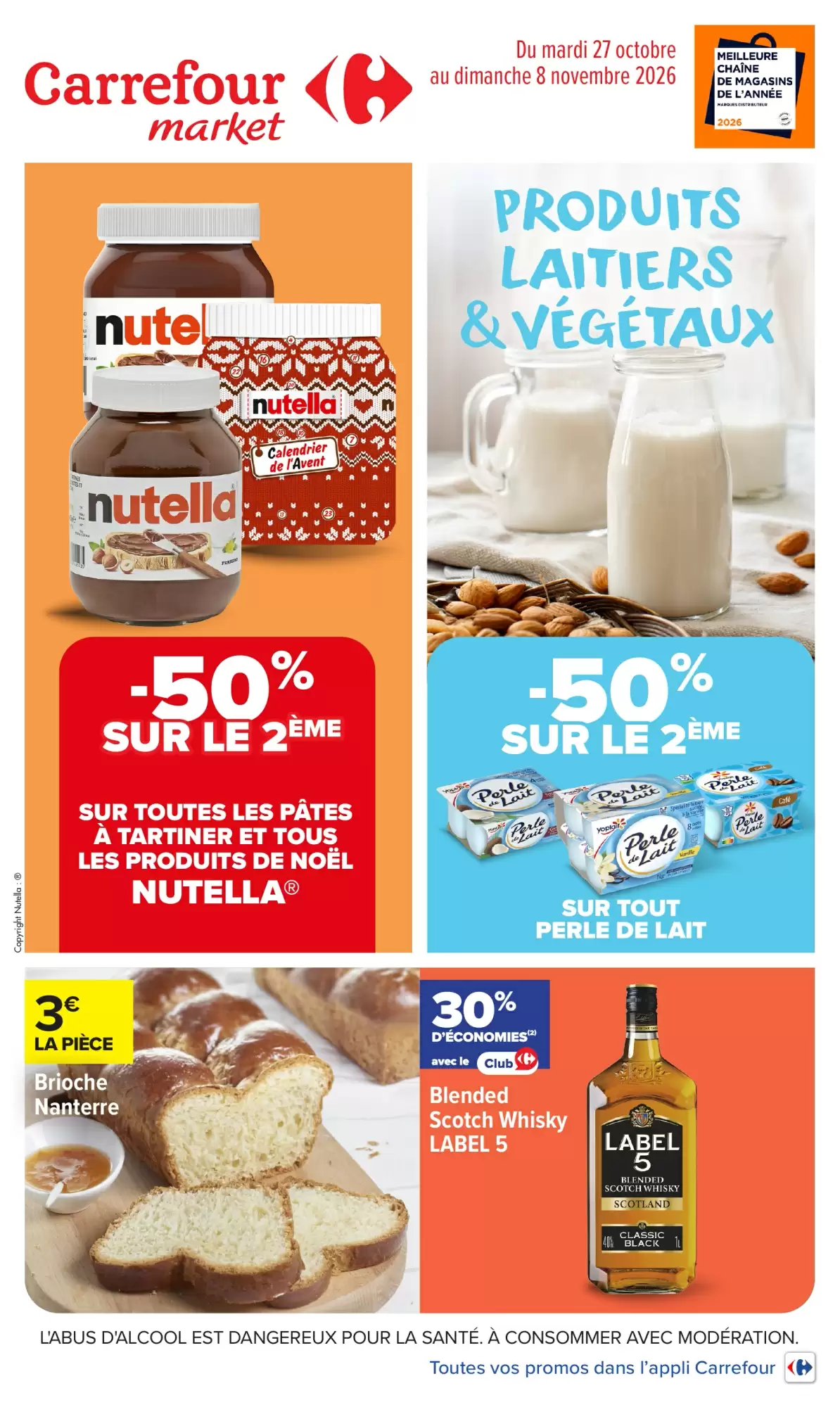 Prospectus promotionnel Carrefour Market valable à partir du 27/10/2026 - Page 1.