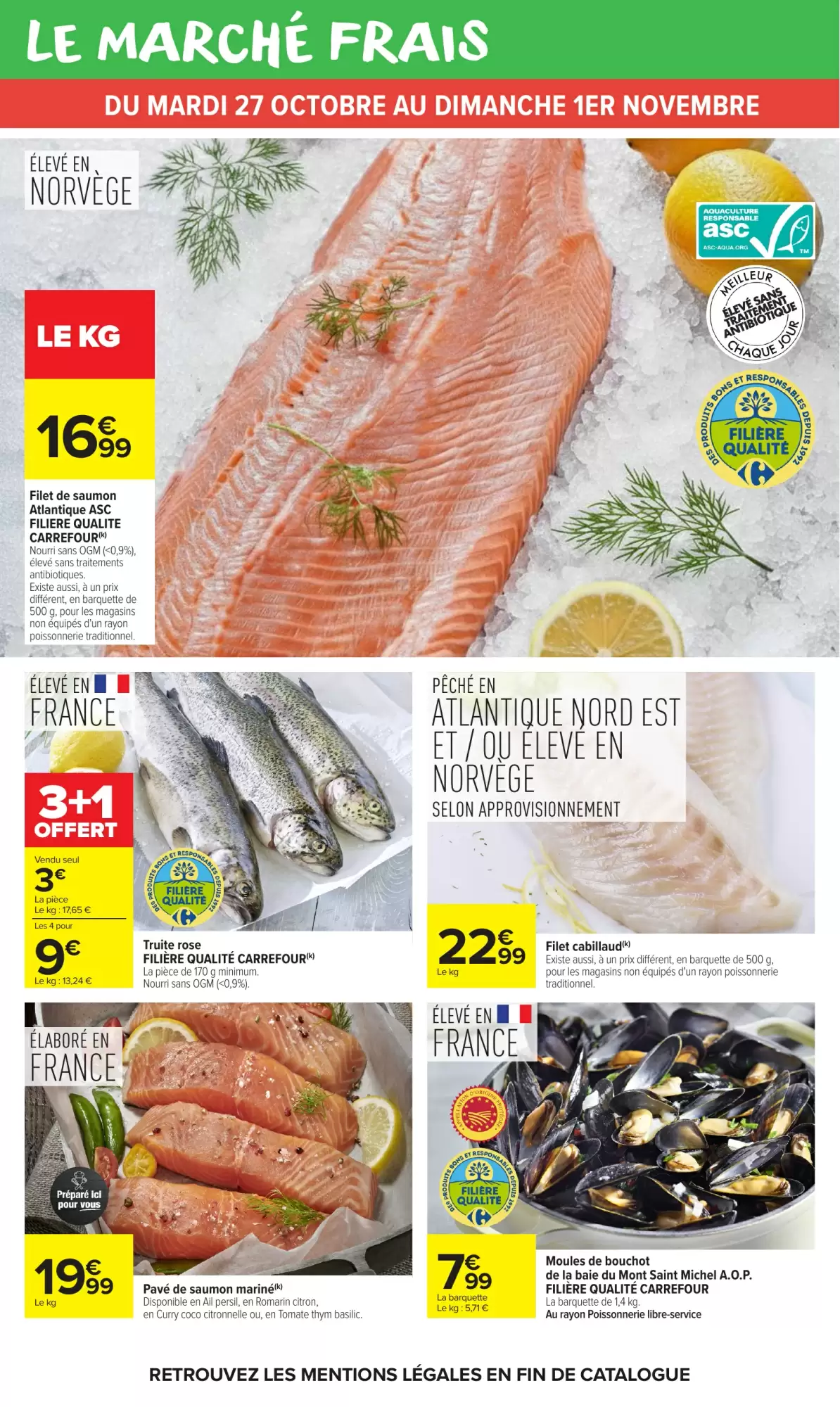 Prospectus promotionnel Carrefour Market valable à partir du 27/10/2026 - Page 19.
