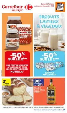 Prospectus promotionnel Carrefour Market valable à partir du 27/10/2026