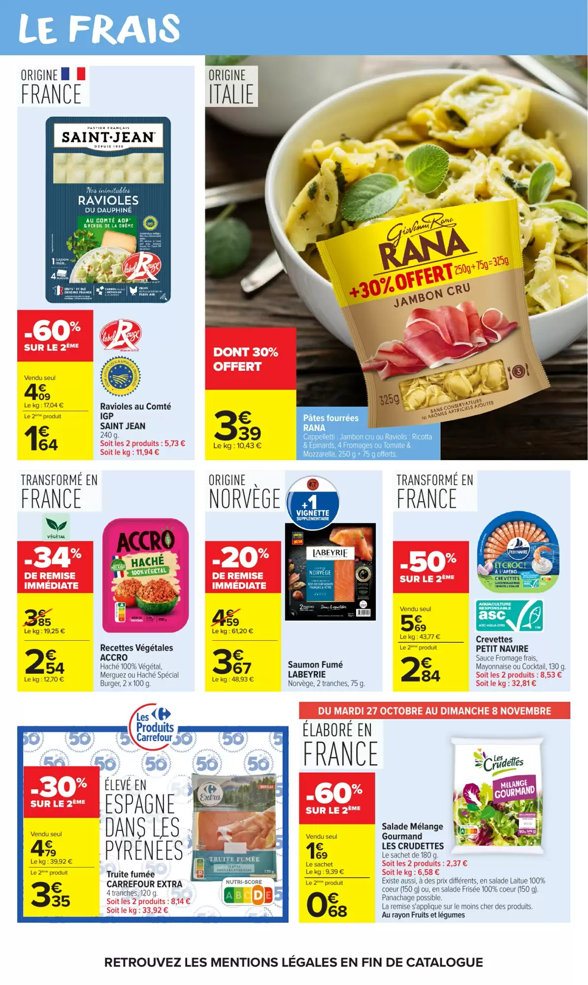 Prospectus promotionnel Carrefour Market valable à partir du 27/10/2026 - Page 25.