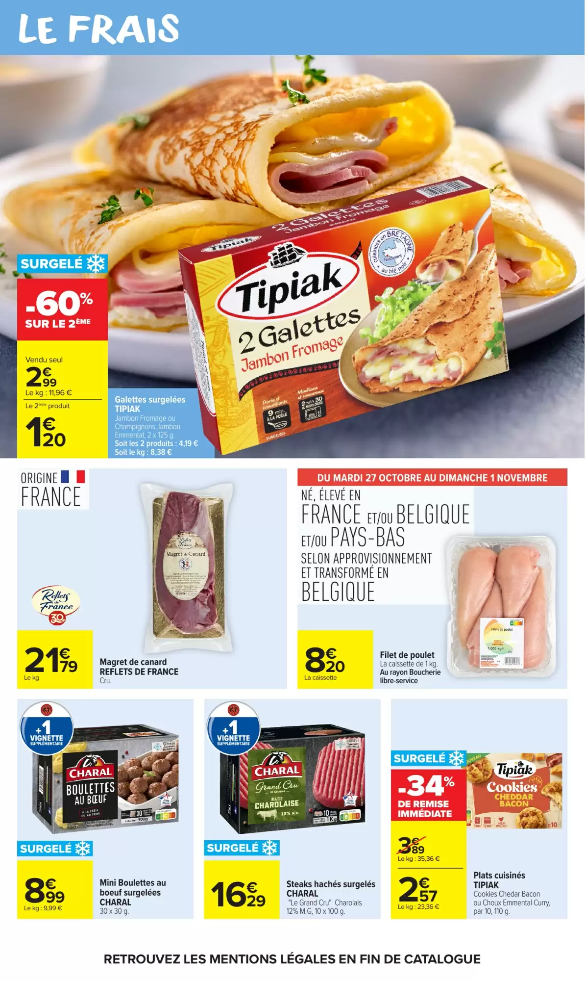 Prospectus promotionnel Carrefour Market valable à partir du 27/10/2026 - Page 26.
