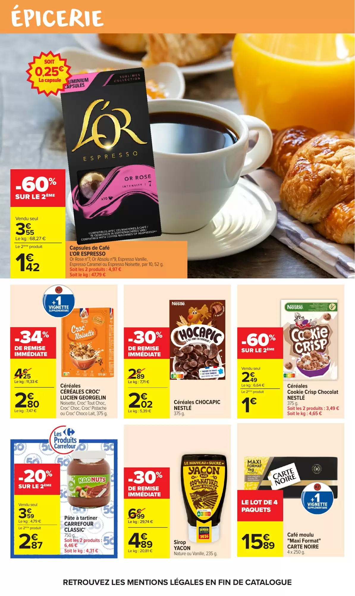 Prospectus promotionnel Carrefour Market valable à partir du 27/10/2026 - Page 31.