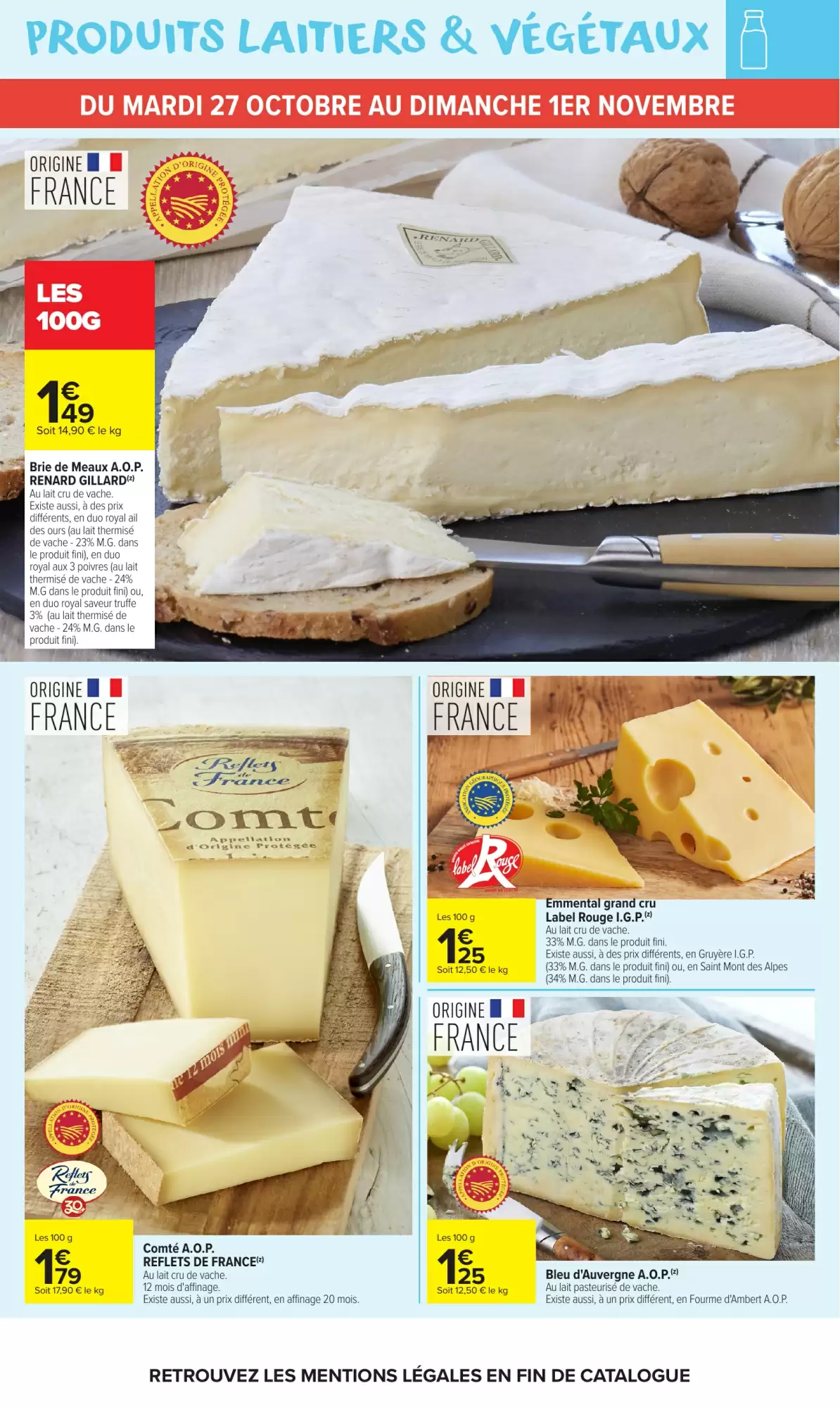 Prospectus promotionnel Carrefour Market valable à partir du 27/10/2026 - Page 4.