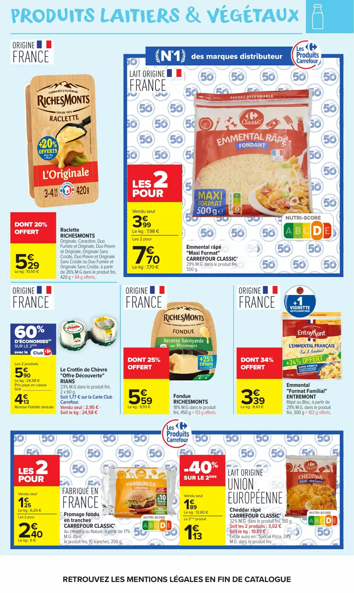 Prospectus promotionnel Carrefour Market valable à partir du 27/10/2026 - Page 9.