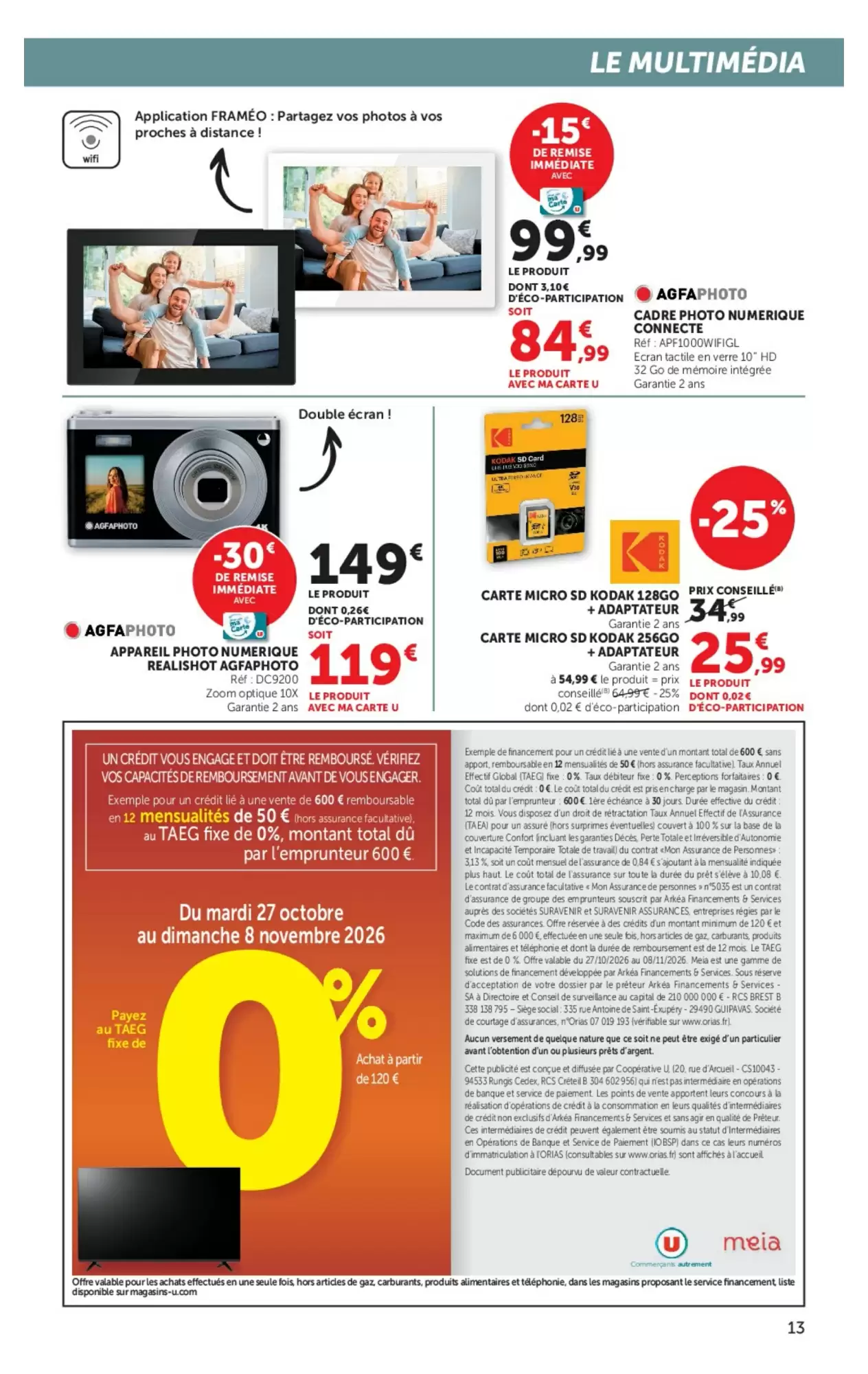 Prospectus promotionnel Hyper U valable à partir du 27/10/2026 - Page 13.
