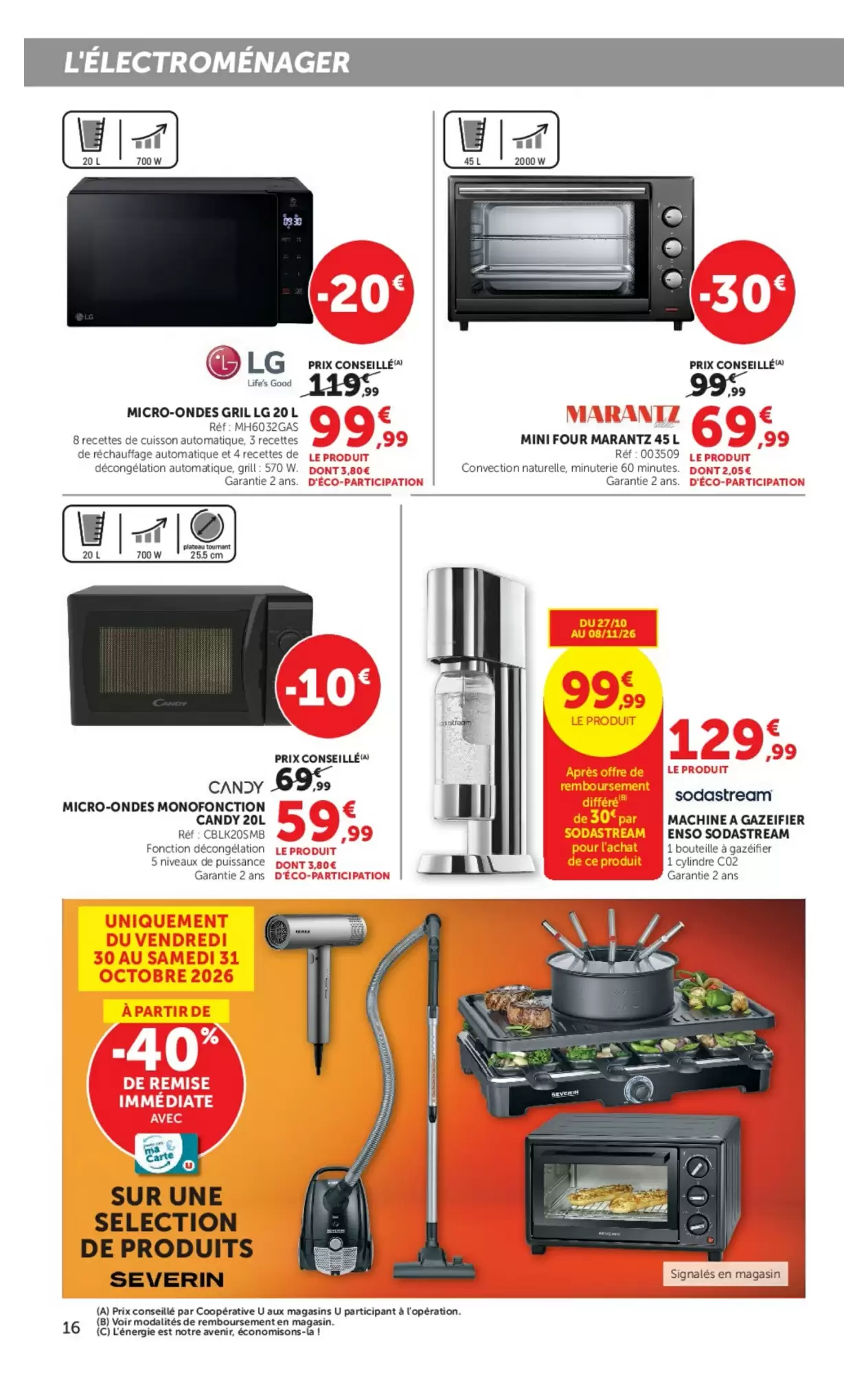 Prospectus promotionnel Hyper U valable à partir du 27/10/2026 - Page 16.