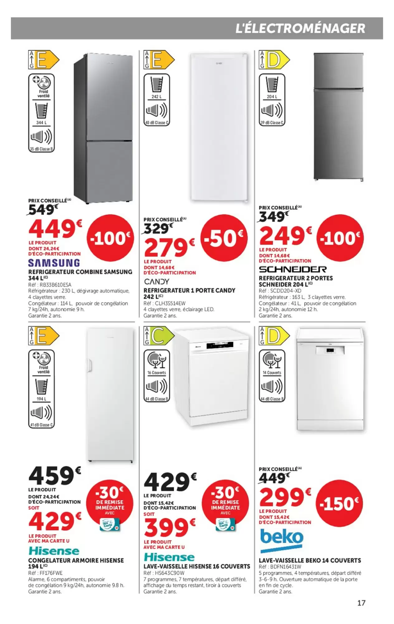 Prospectus promotionnel Hyper U valable à partir du 27/10/2026 - Page 17.