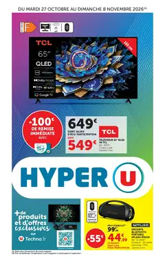 Prospectus promotionnel Hyper U valable à partir du 27/10/2026