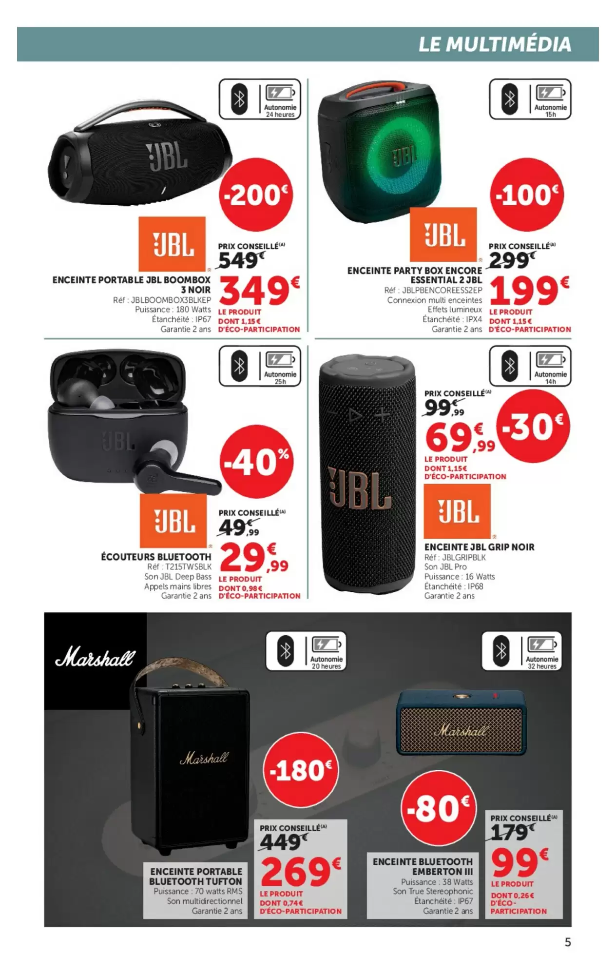 Prospectus promotionnel Hyper U valable à partir du 27/10/2026 - Page 5.