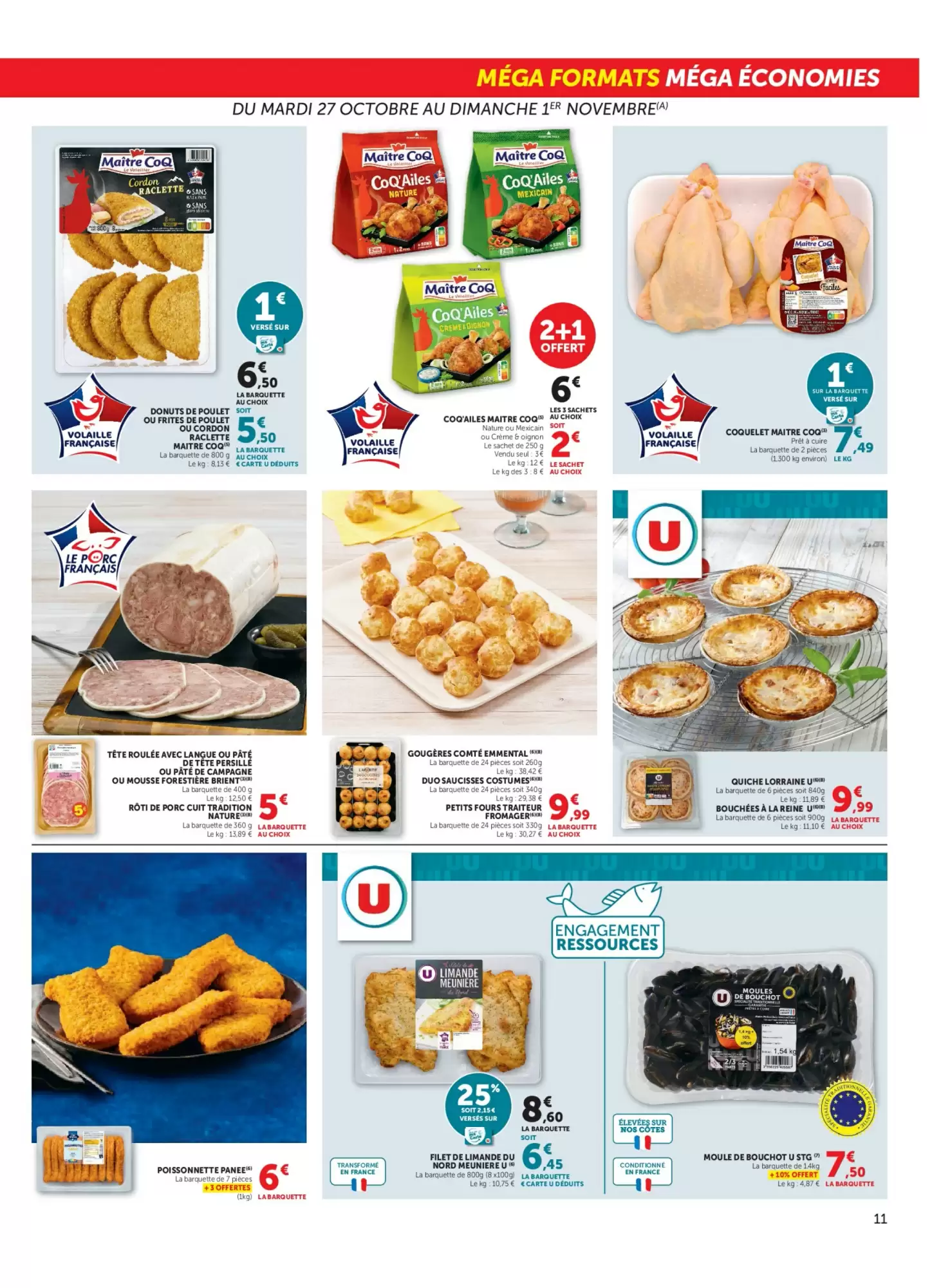 Prospectus promotionnel Hyper U valable à partir du 27/10/2026 - Page 11.