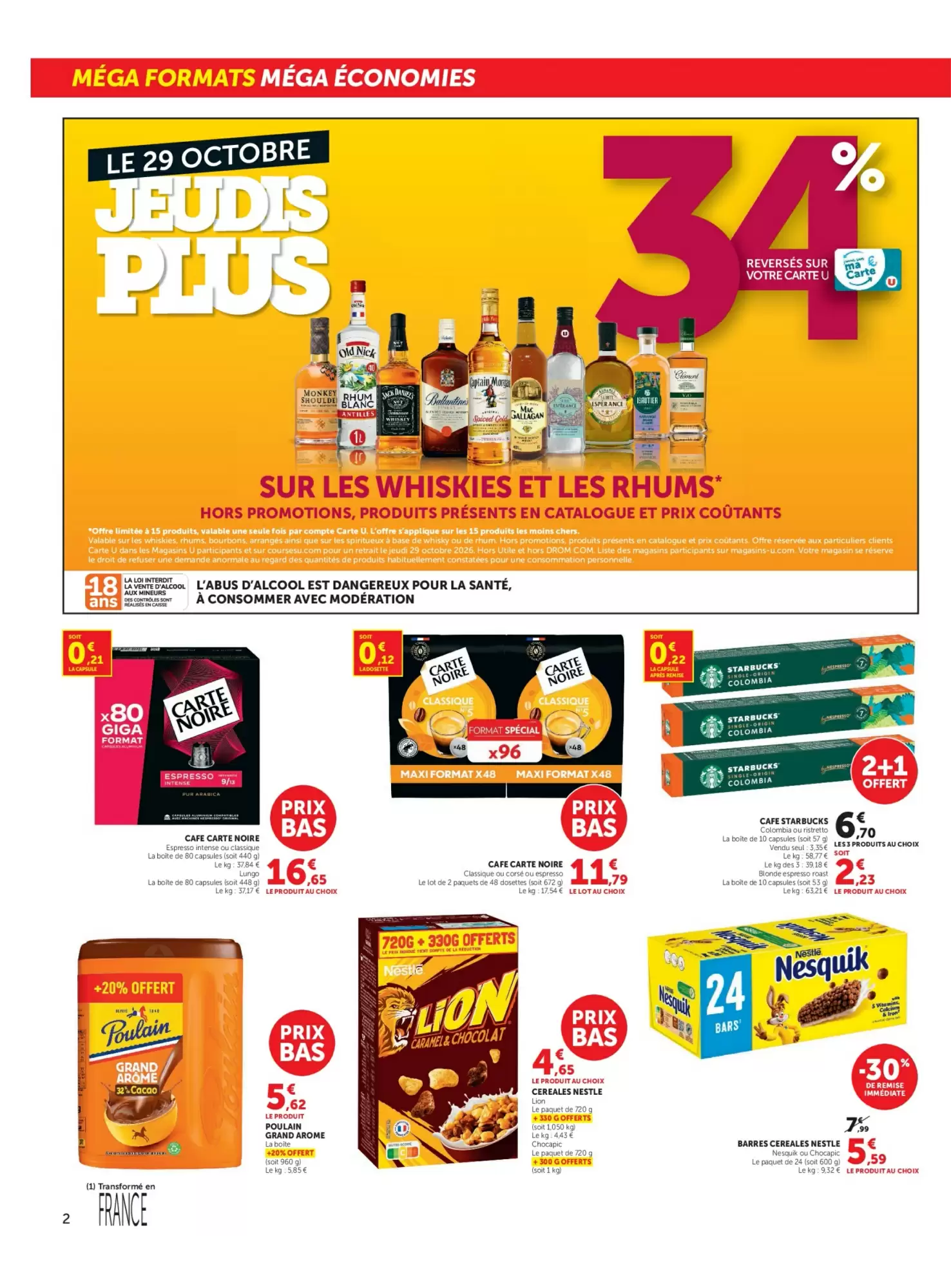 Prospectus promotionnel Hyper U valable à partir du 27/10/2026 - Page 2.