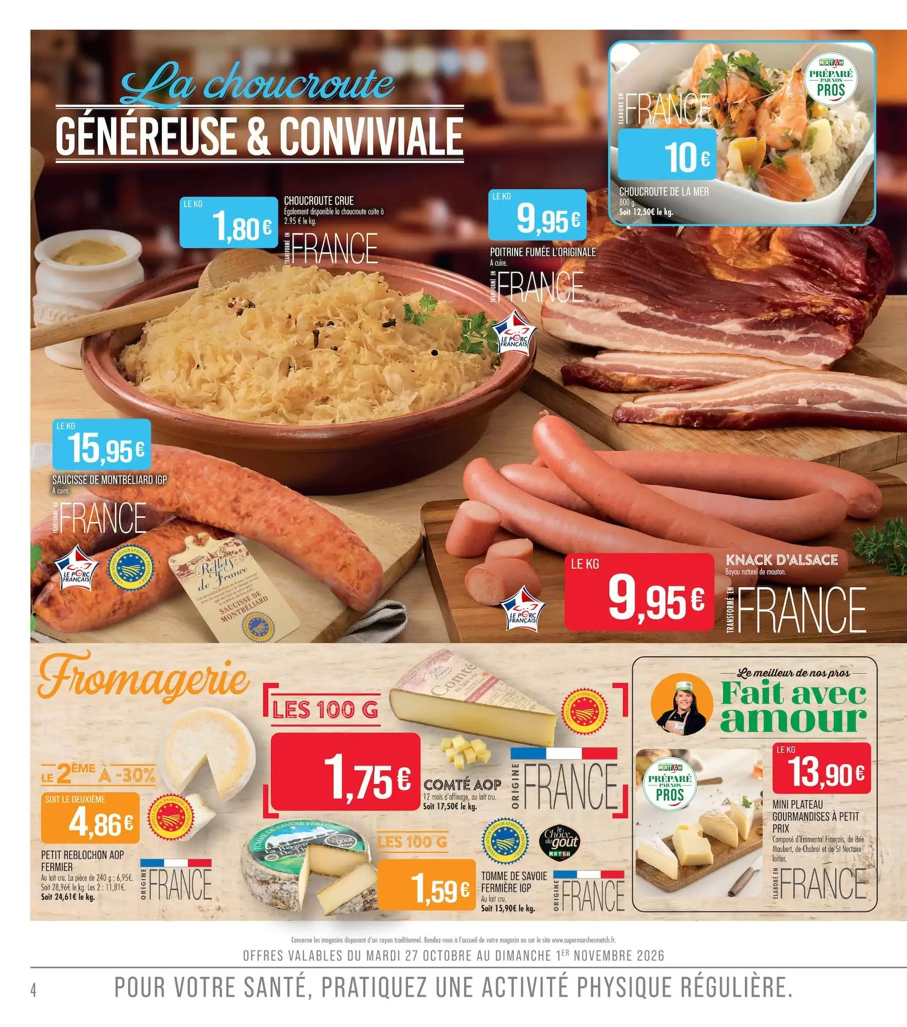 Prospectus promotionnel Match valable à partir du 27/10/2026 - Page 4.
