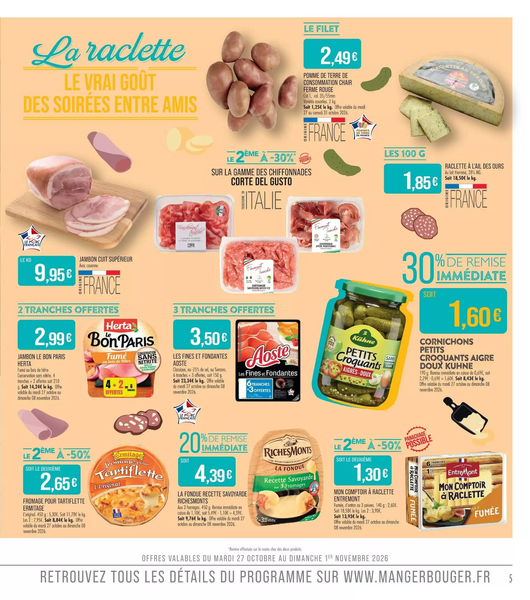 Prospectus promotionnel Match valable à partir du 27/10/2026 - Page 5.