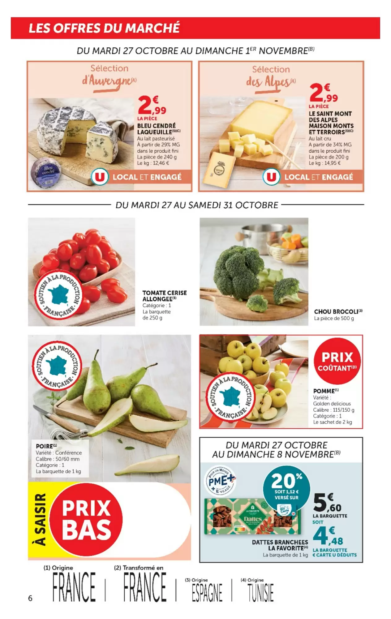 Prospectus promotionnel U Express valable à partir du 27/10/2026 - Page 6.
