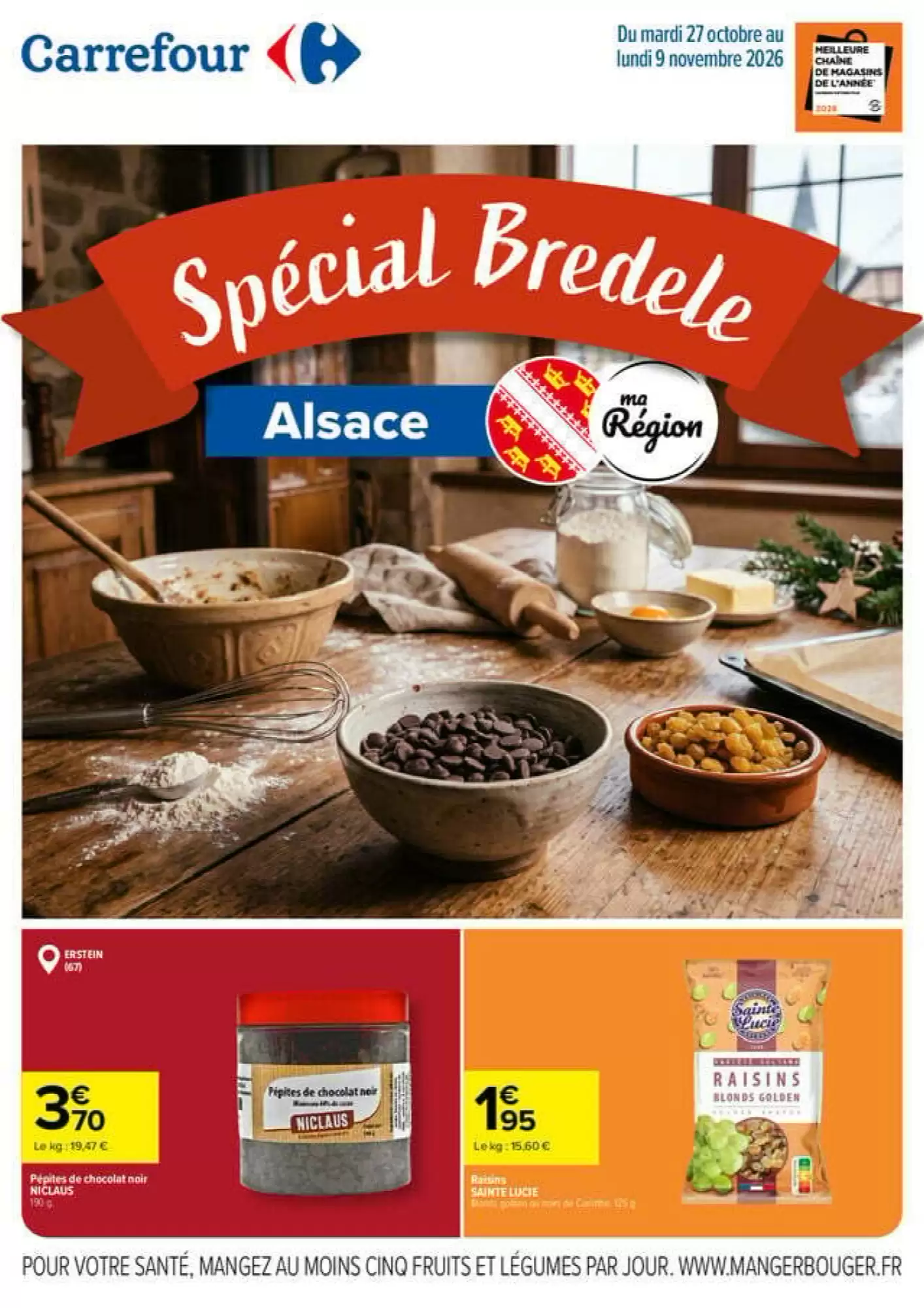 Prospectus promotionnel Carrefour valable à partir du 27/10/2026 - Page 1.