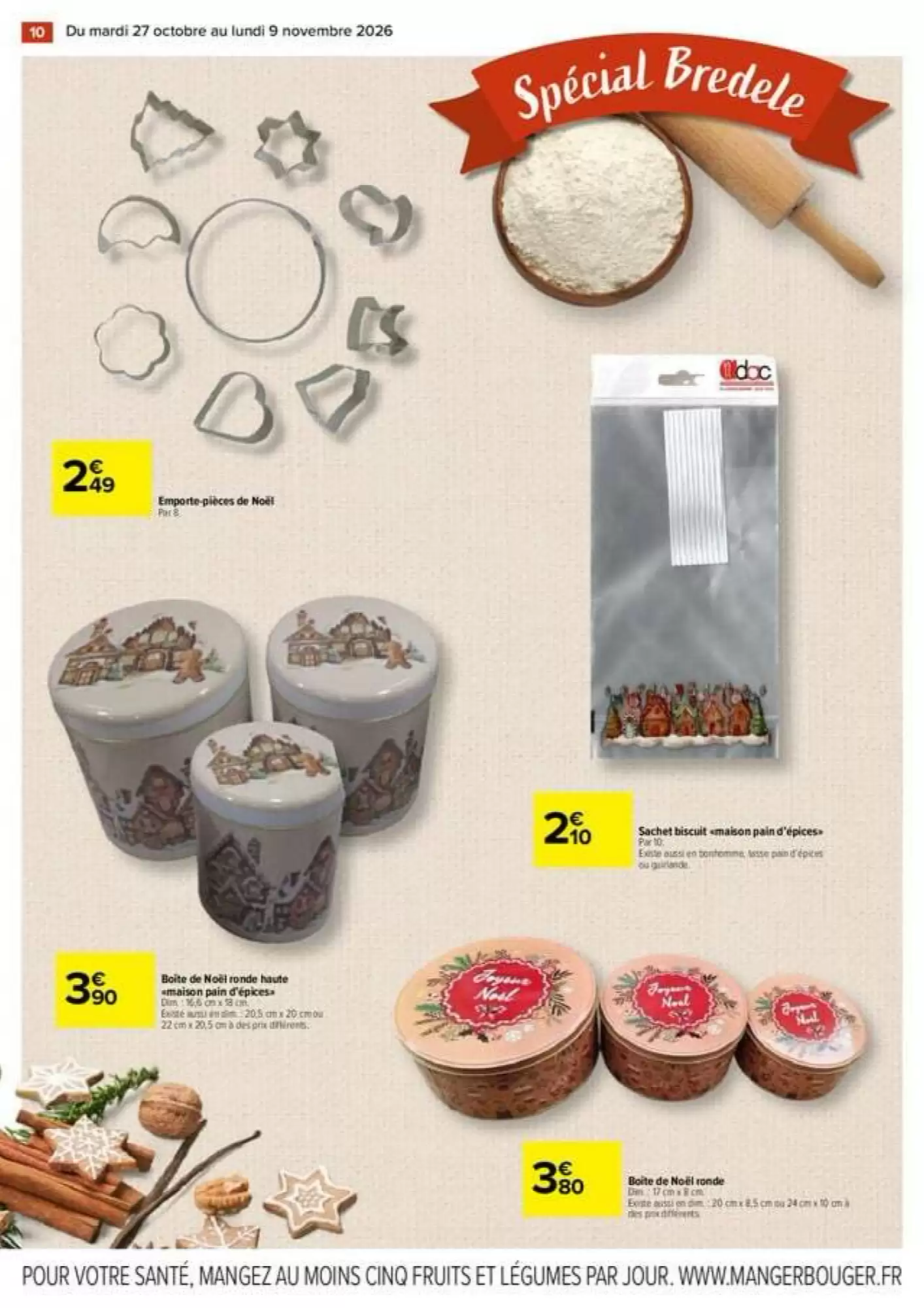 Prospectus promotionnel Carrefour valable à partir du 27/10/2026 - Page 10.