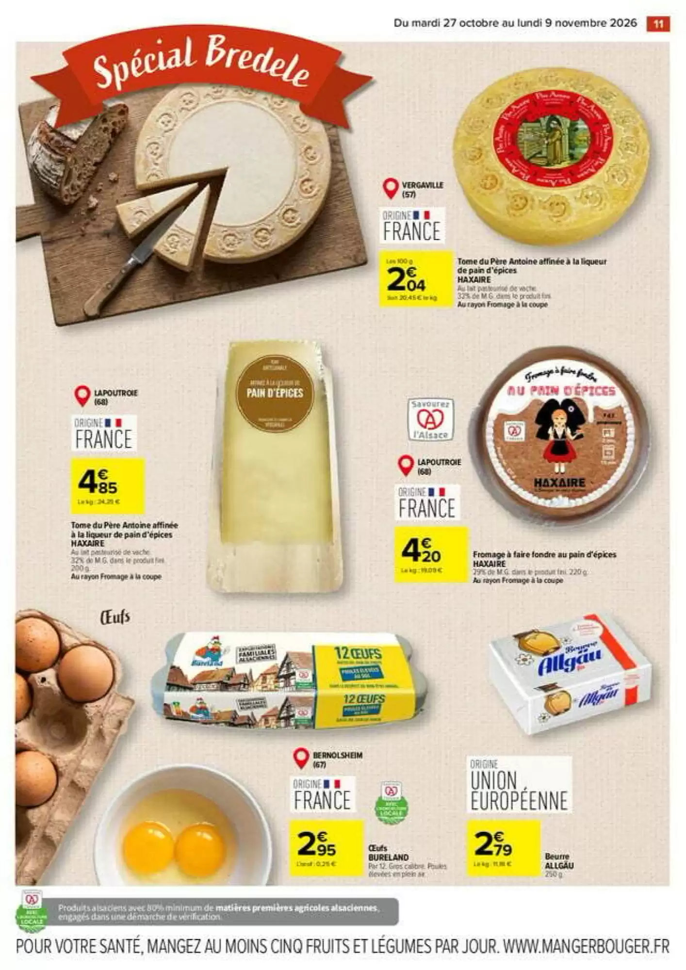 Prospectus promotionnel Carrefour valable à partir du 27/10/2026 - Page 11.