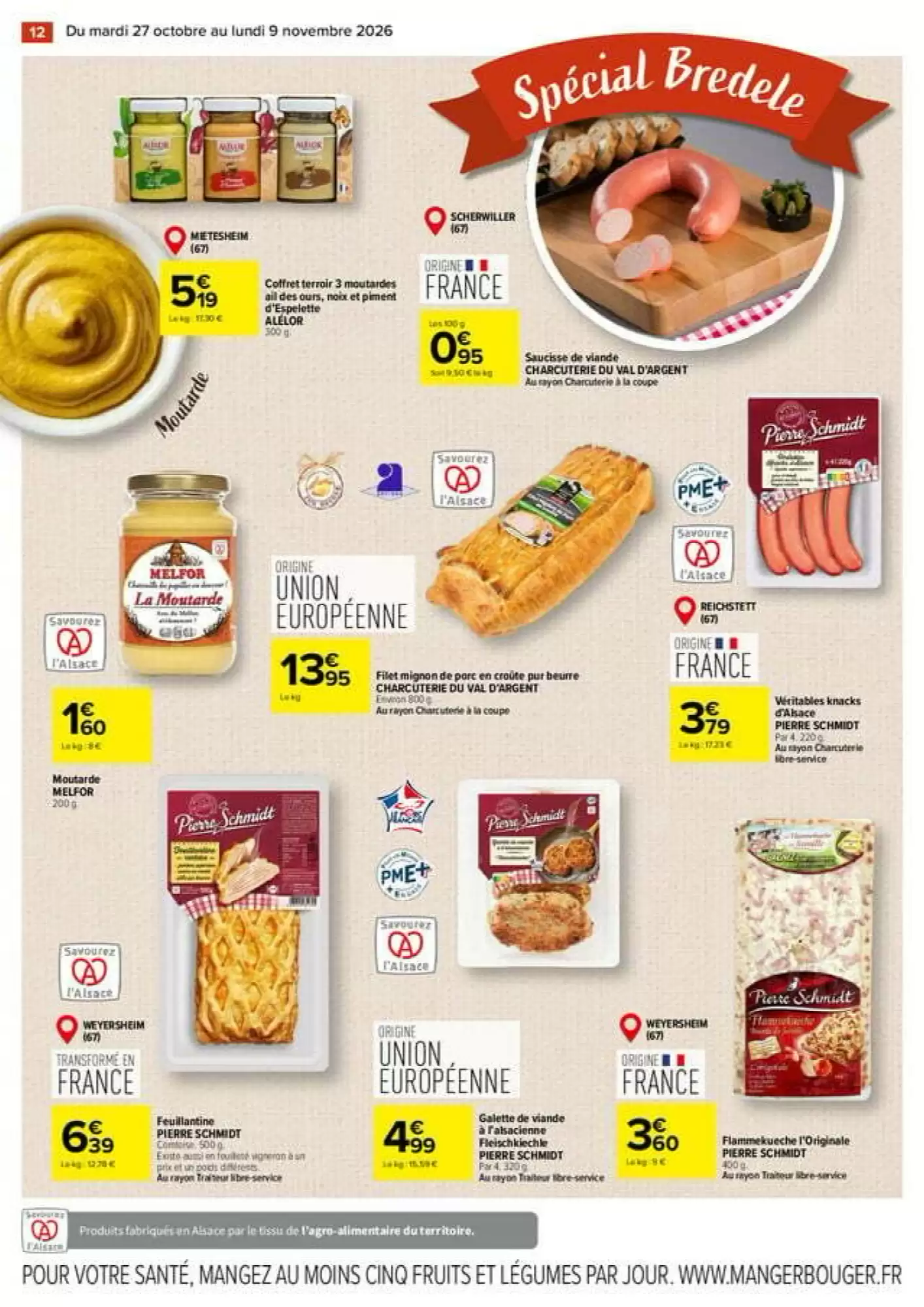 Prospectus promotionnel Carrefour valable à partir du 27/10/2026 - Page 12.