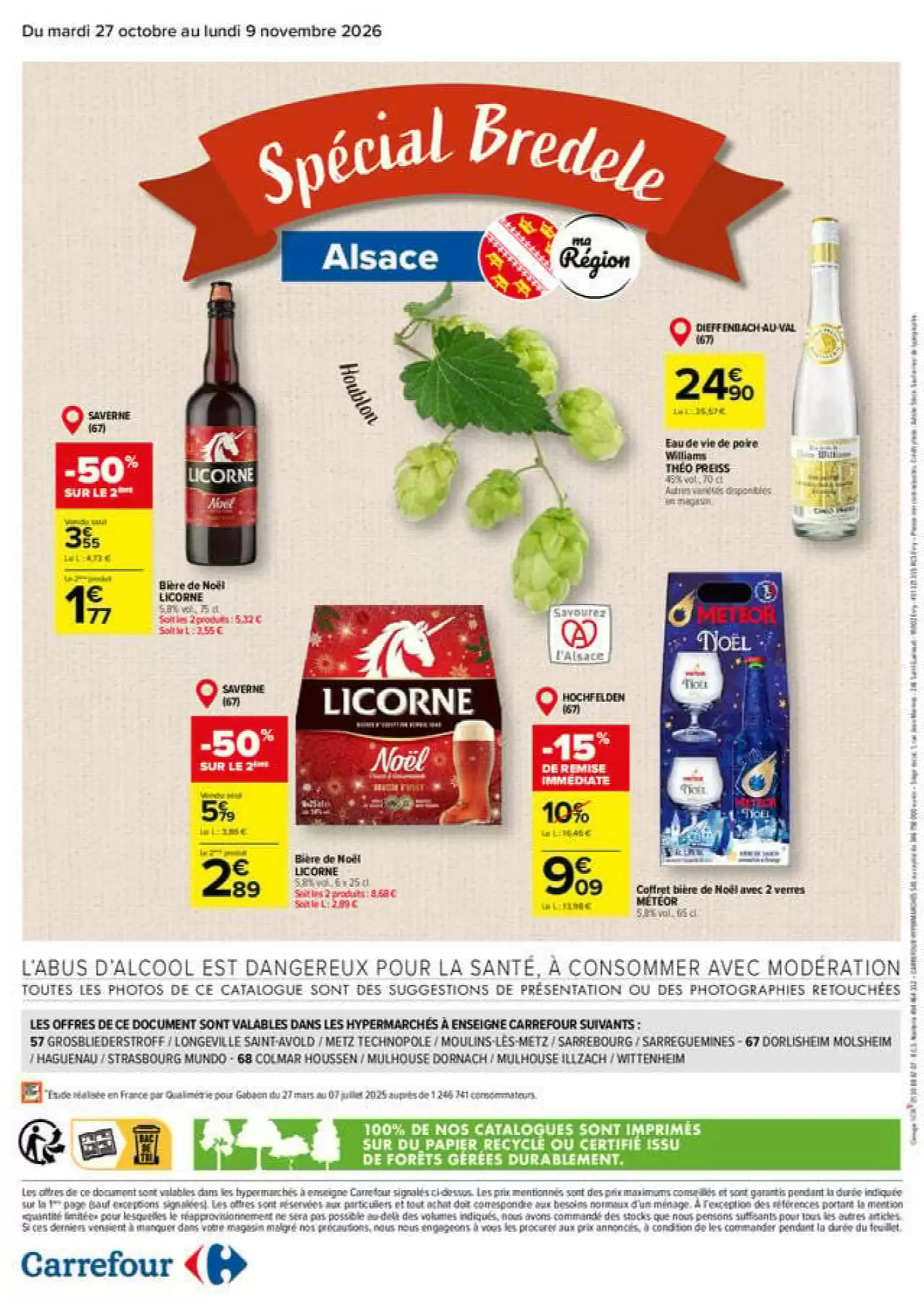 Prospectus promotionnel Carrefour valable à partir du 27/10/2026 - Page 16.