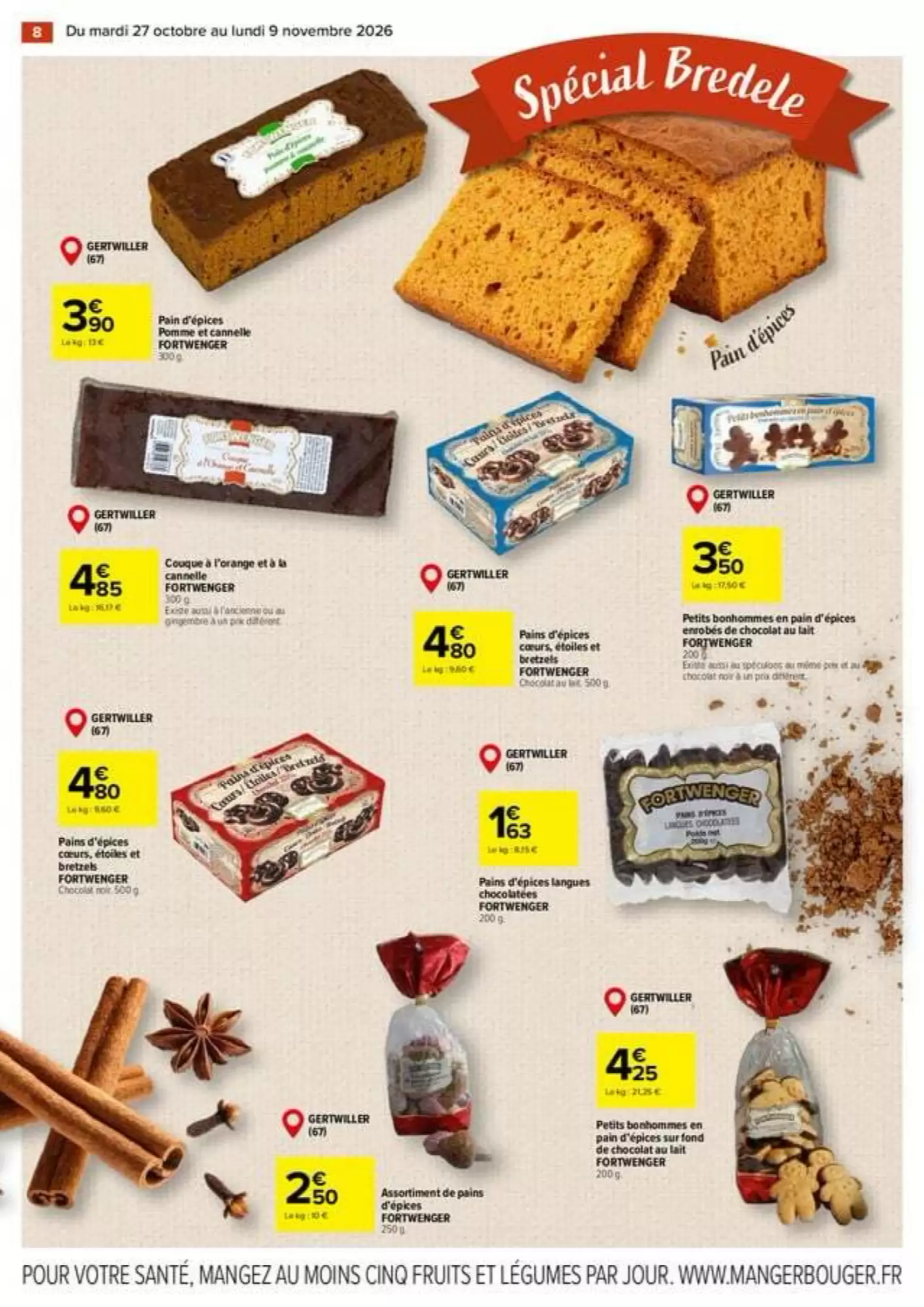 Prospectus promotionnel Carrefour valable à partir du 27/10/2026 - Page 8.