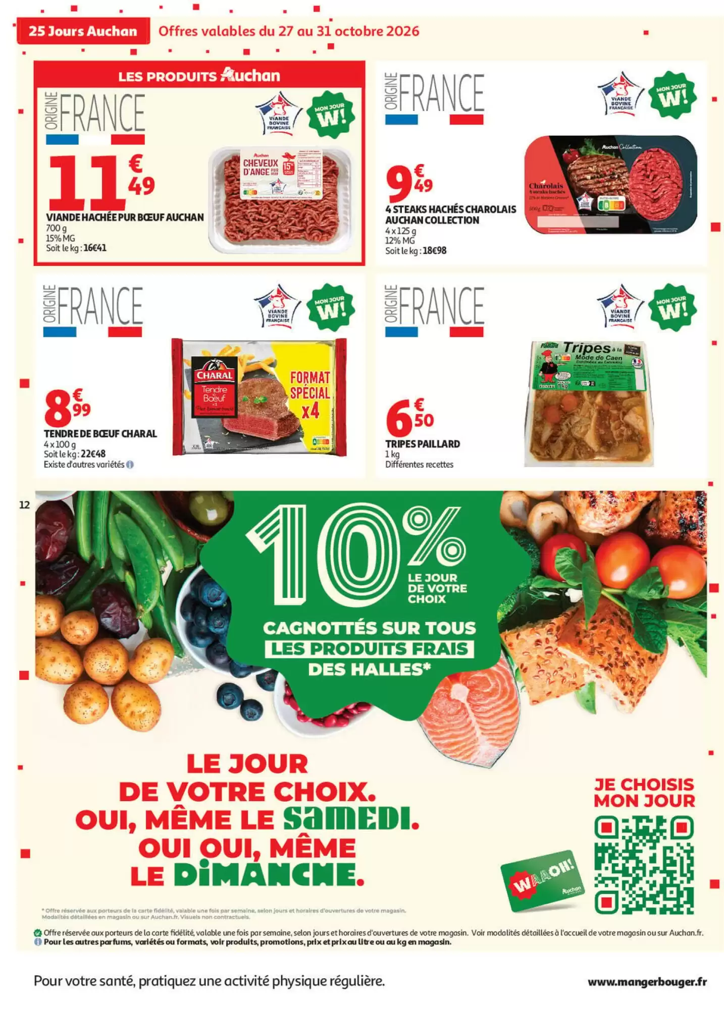 Prospectus promotionnel Auchan valable à partir du 27/10/2026 - Page 12.