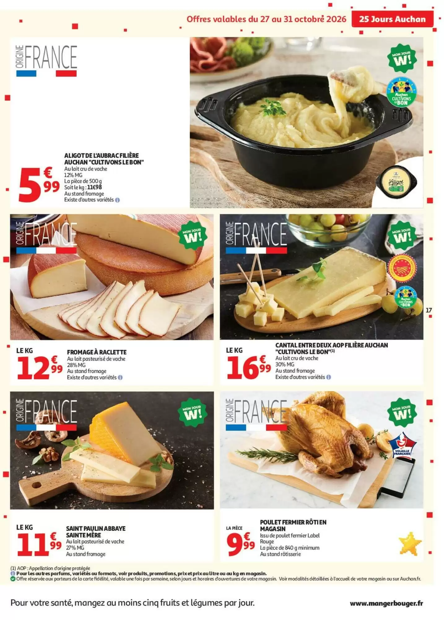 Prospectus promotionnel Auchan valable à partir du 27/10/2026 - Page 17.