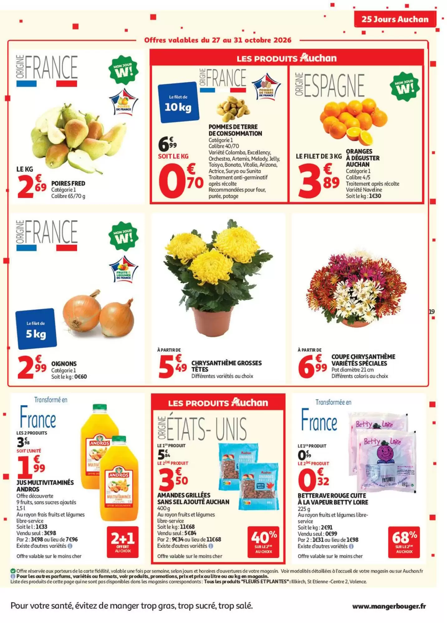 Prospectus promotionnel Auchan valable à partir du 27/10/2026 - Page 19.