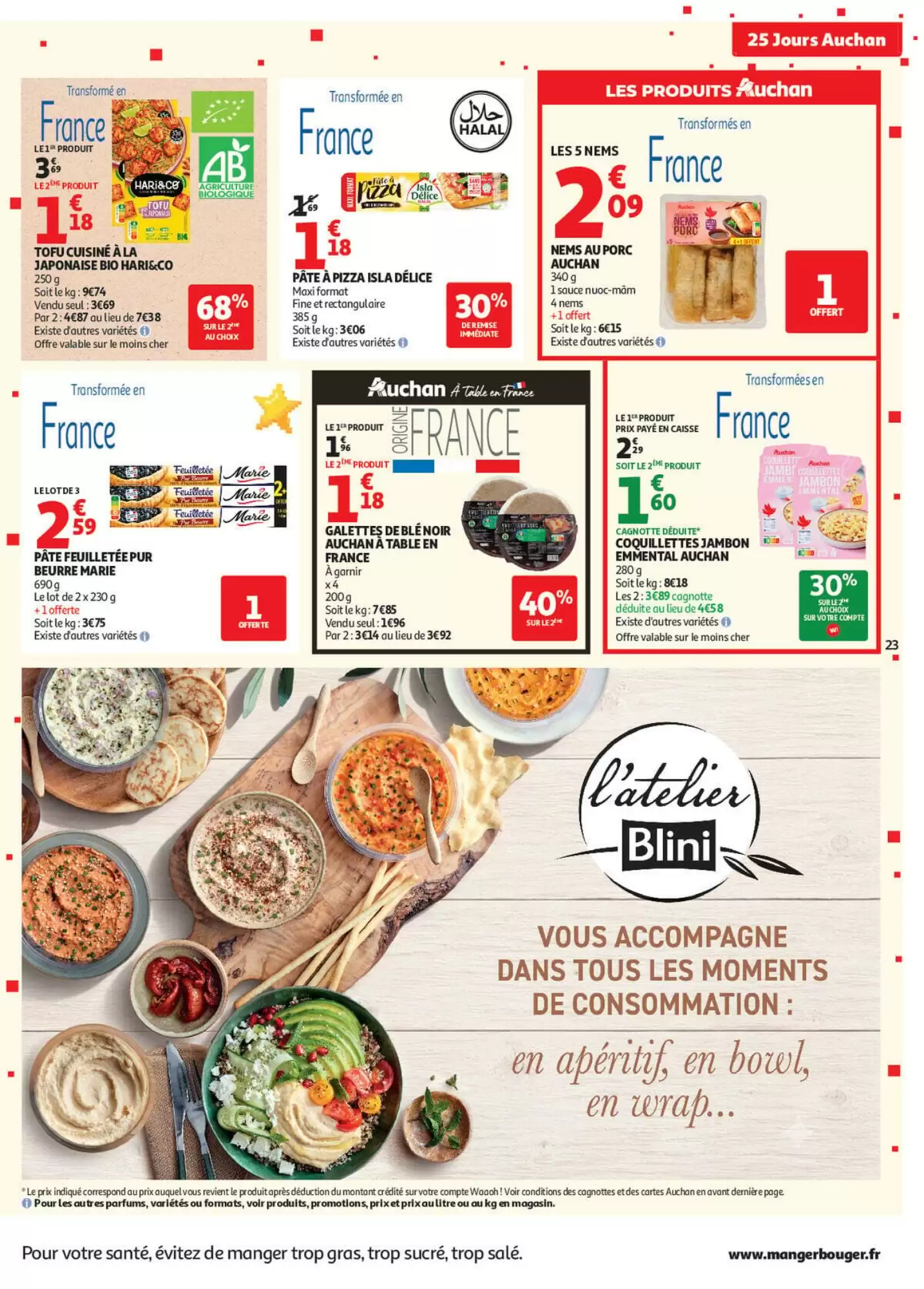 Prospectus promotionnel Auchan valable à partir du 27/10/2026 - Page 23.