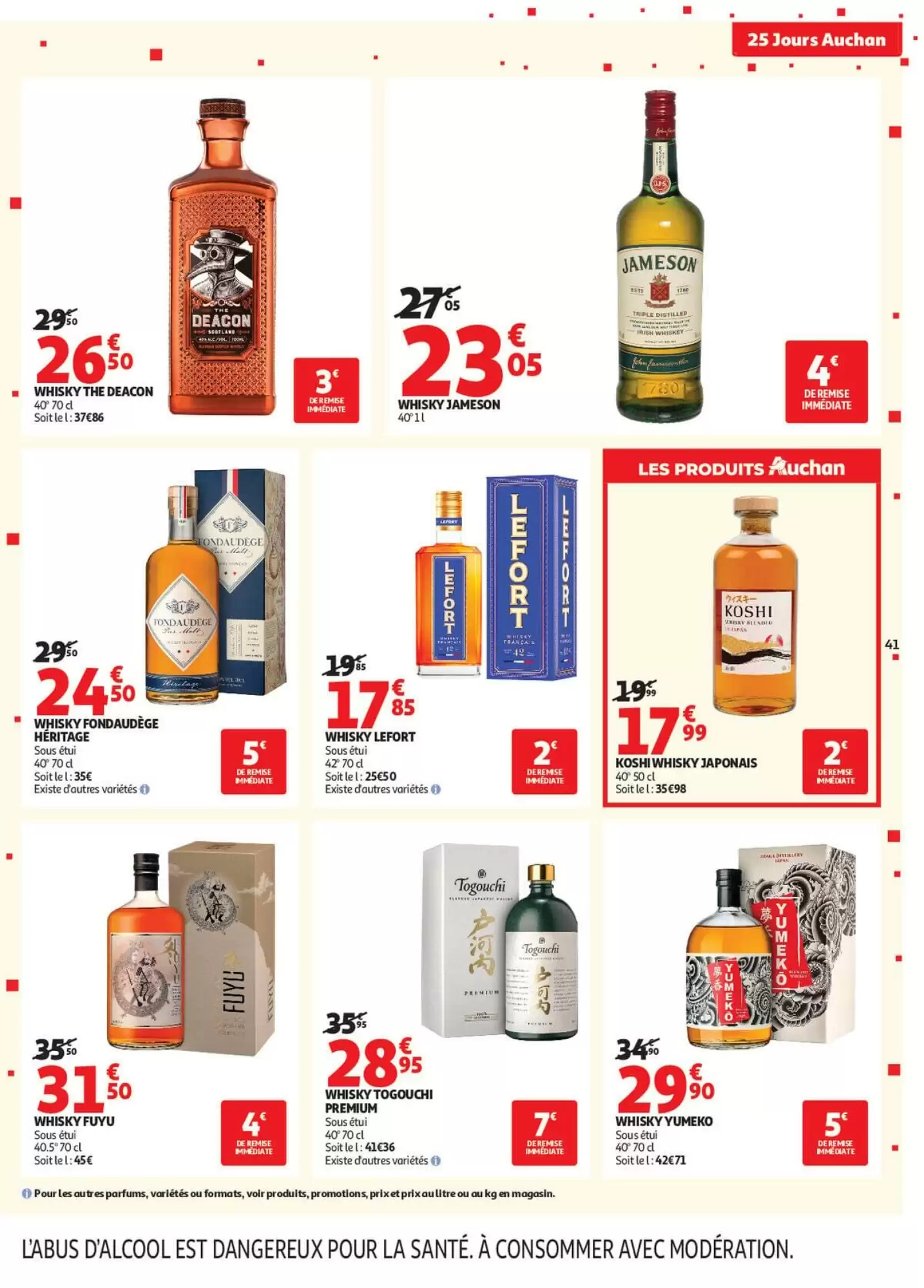 Prospectus promotionnel Auchan valable à partir du 27/10/2026 - Page 41.