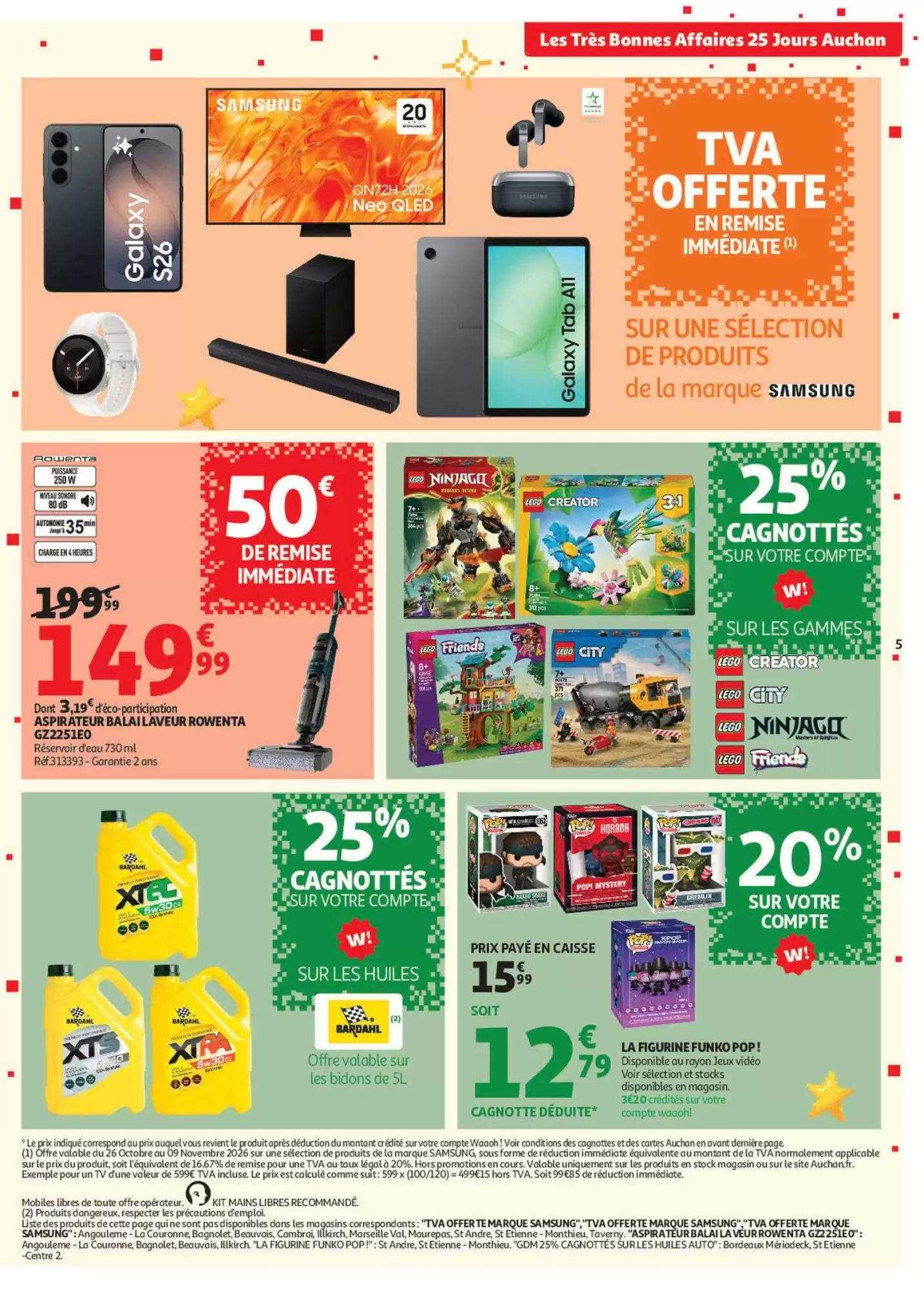Prospectus promotionnel Auchan valable à partir du 27/10/2026 - Page 5.