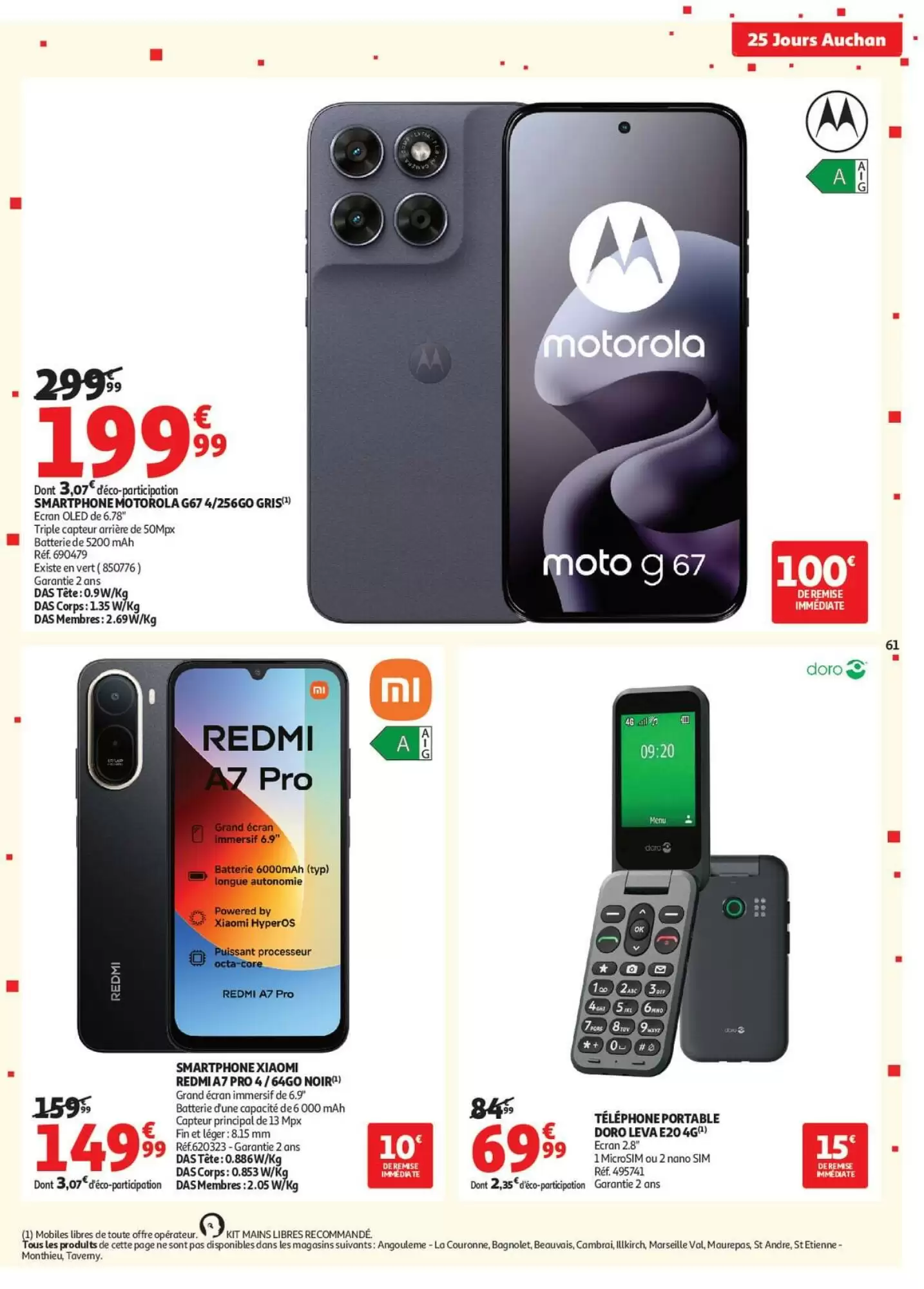 Prospectus promotionnel Auchan valable à partir du 27/10/2026 - Page 61.